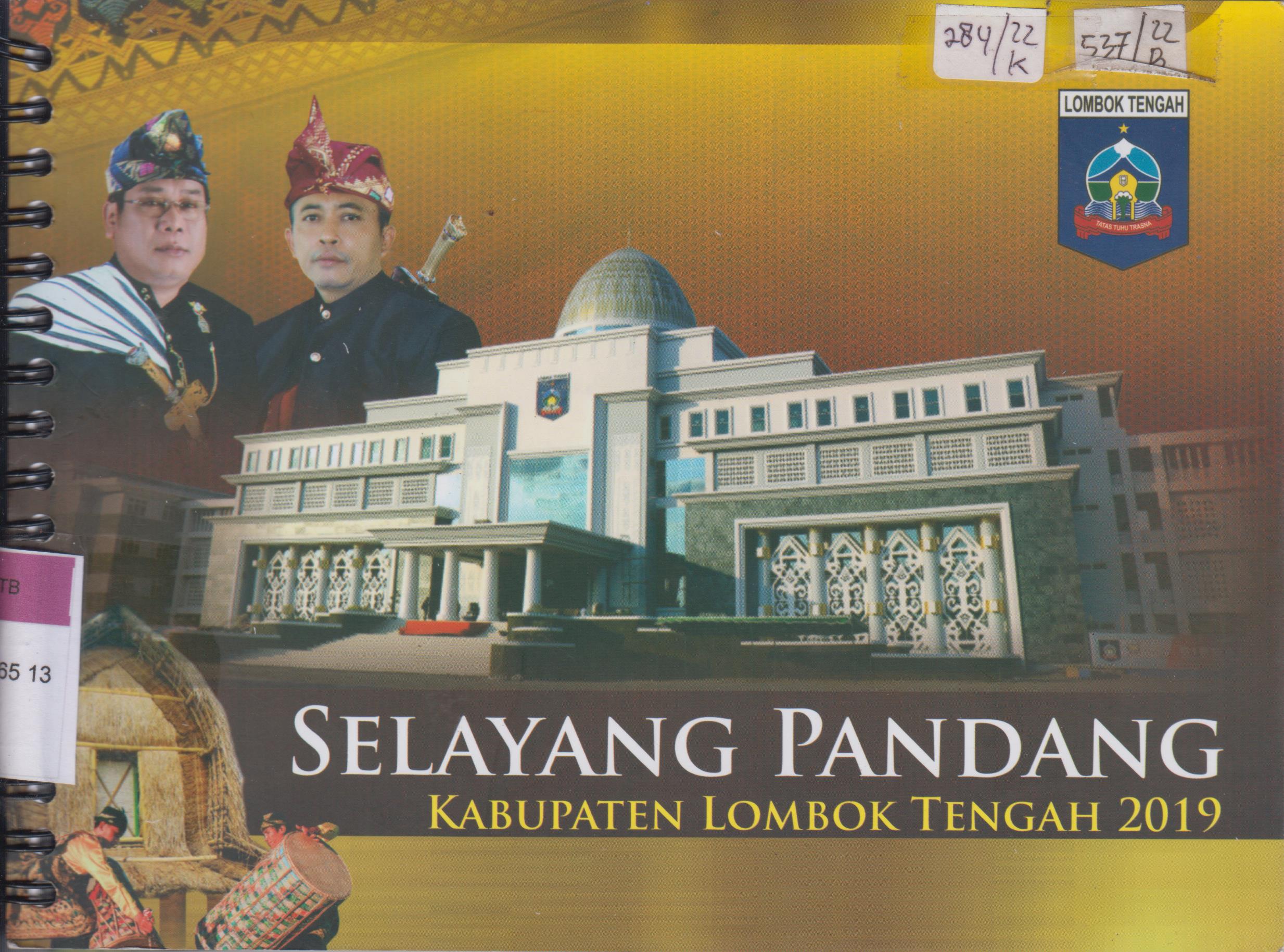 Cover Selayang Pandang Kabupaten Lombok Tengah 2019