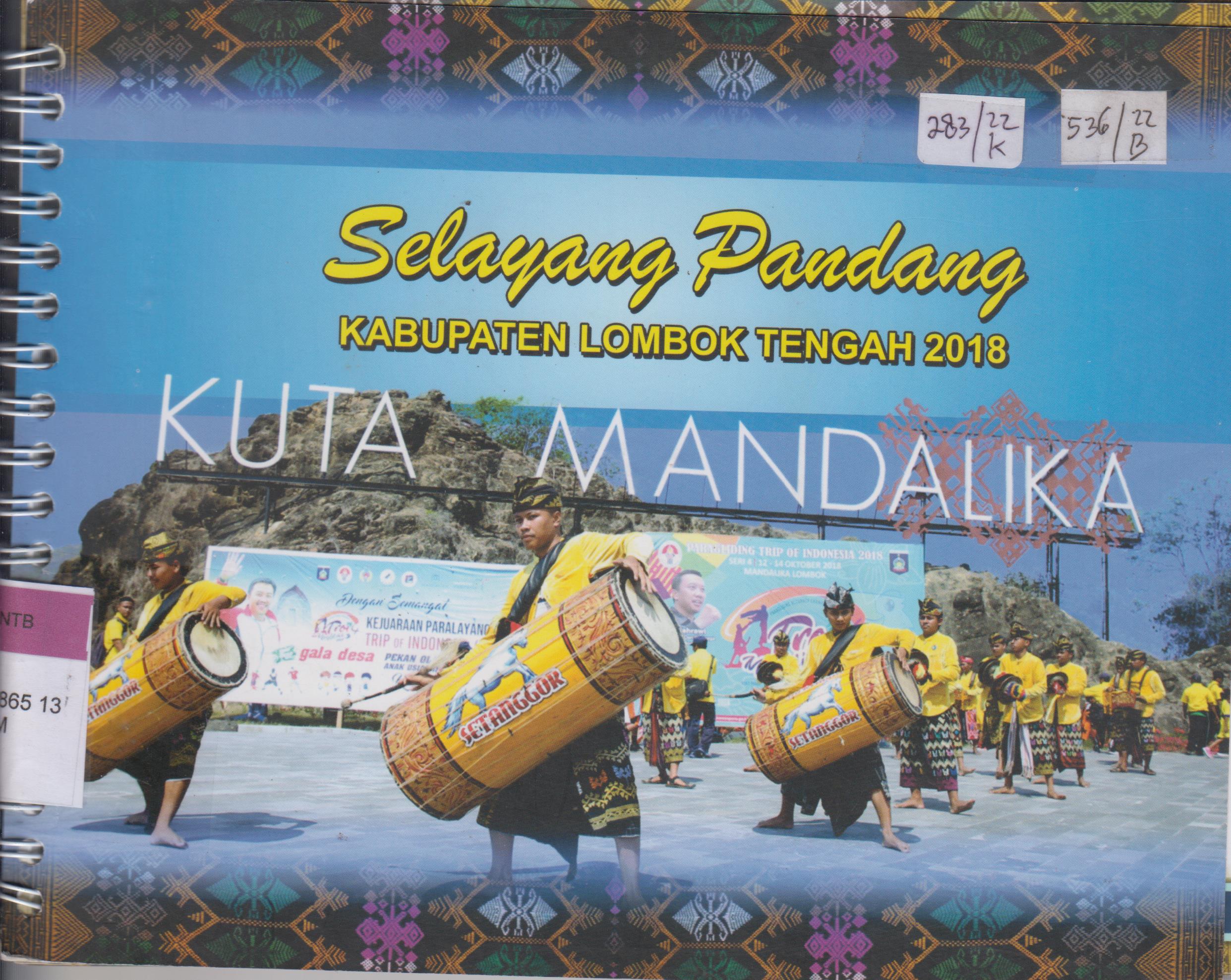 Cover Selayang Pandang Kabupaten Lombok Tengah 2018