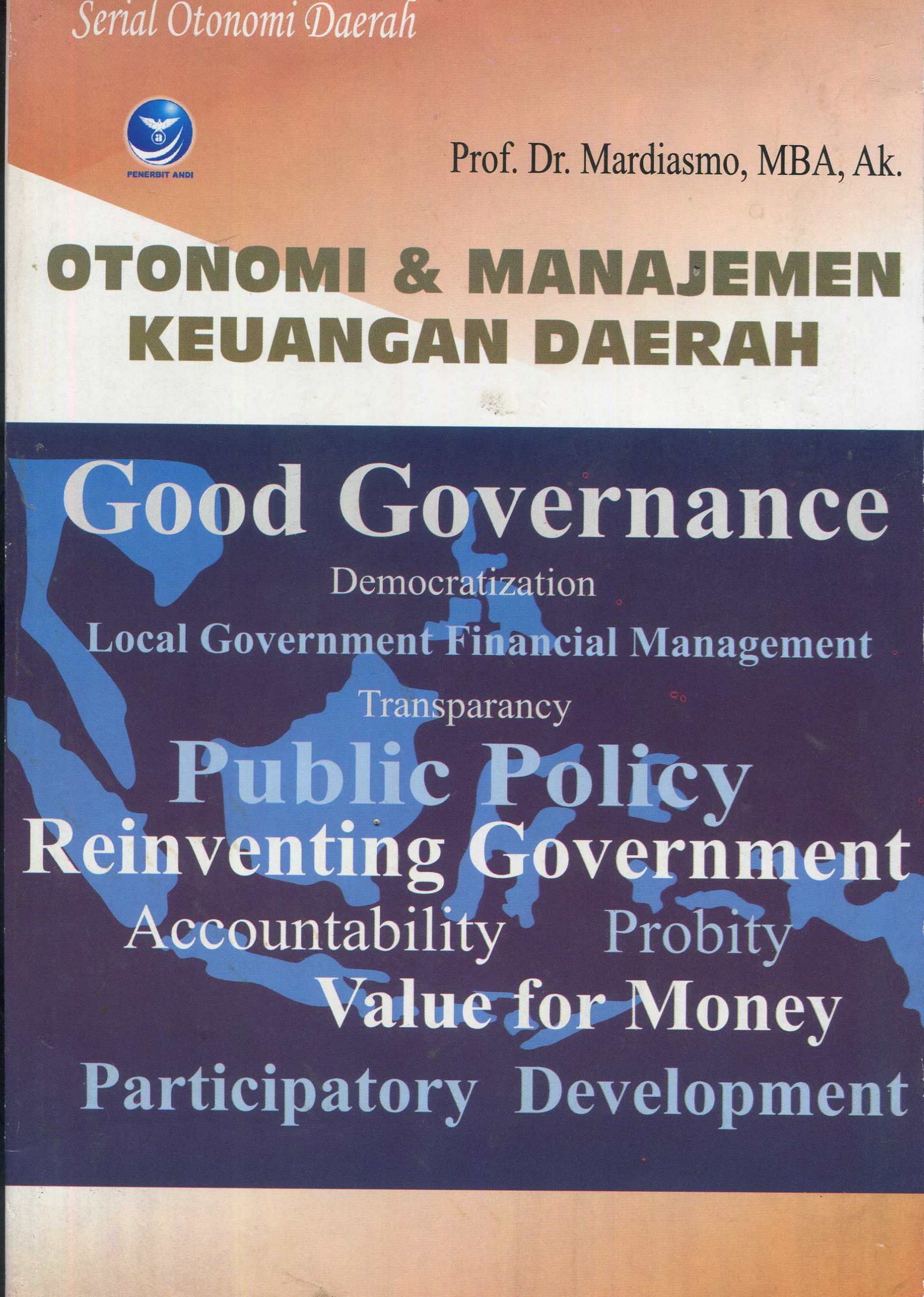 Cover Otonomi & Manajemen Keuangan Daerah / Mardiasmo
