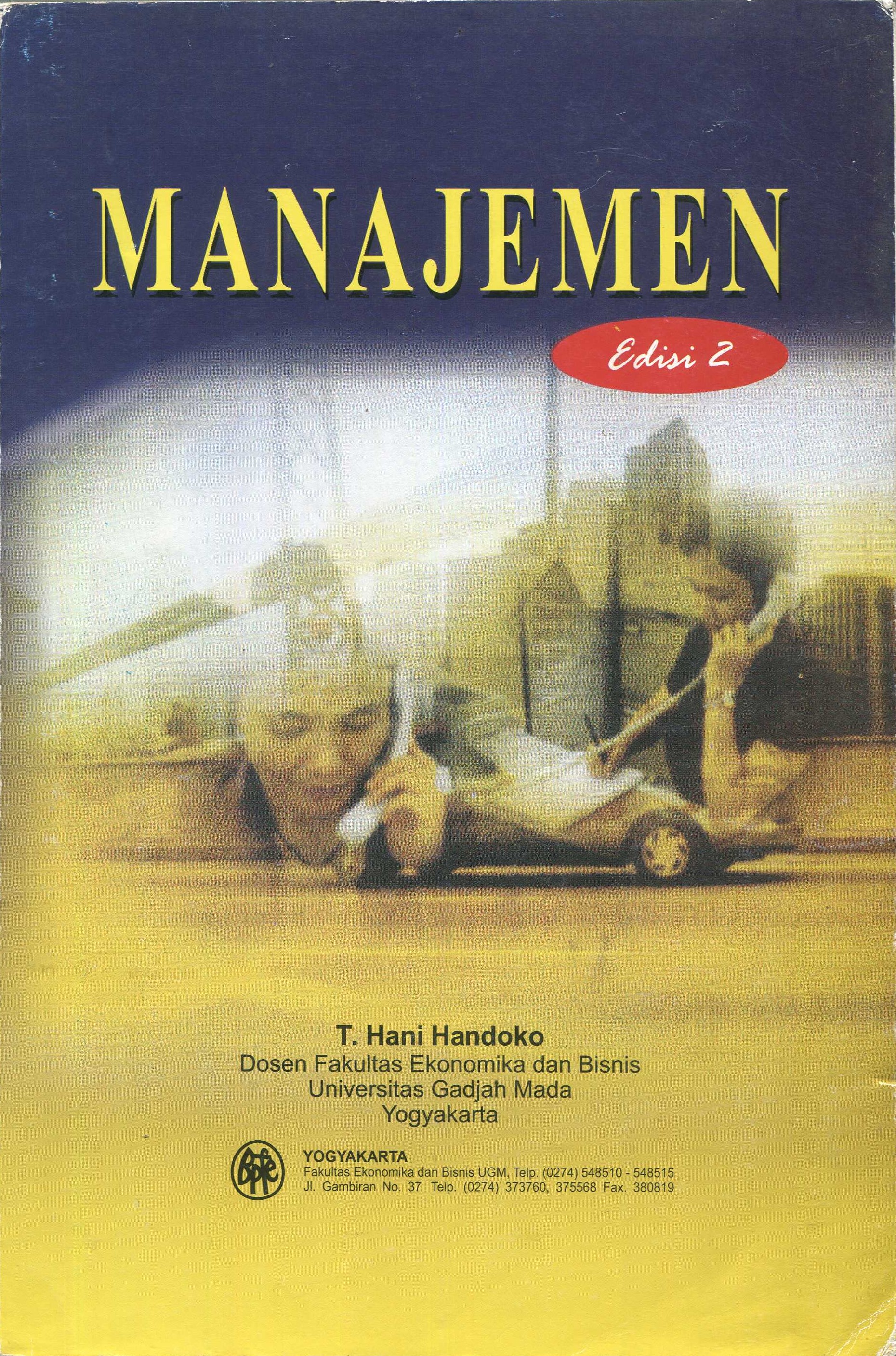 Cover Manajemen / Hani Handoko