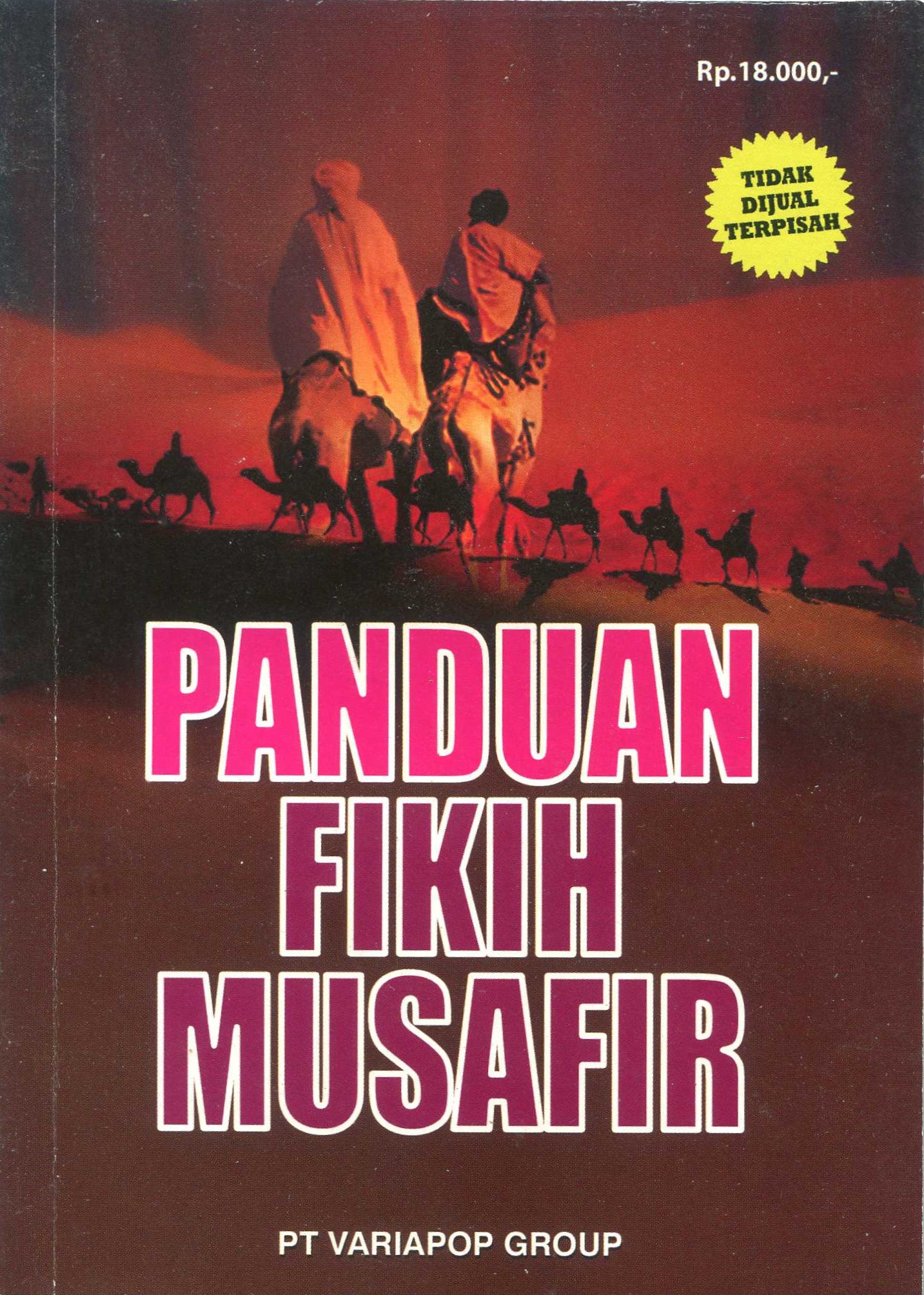 Cover Panduan fikih musafir / Eep Khunaefi