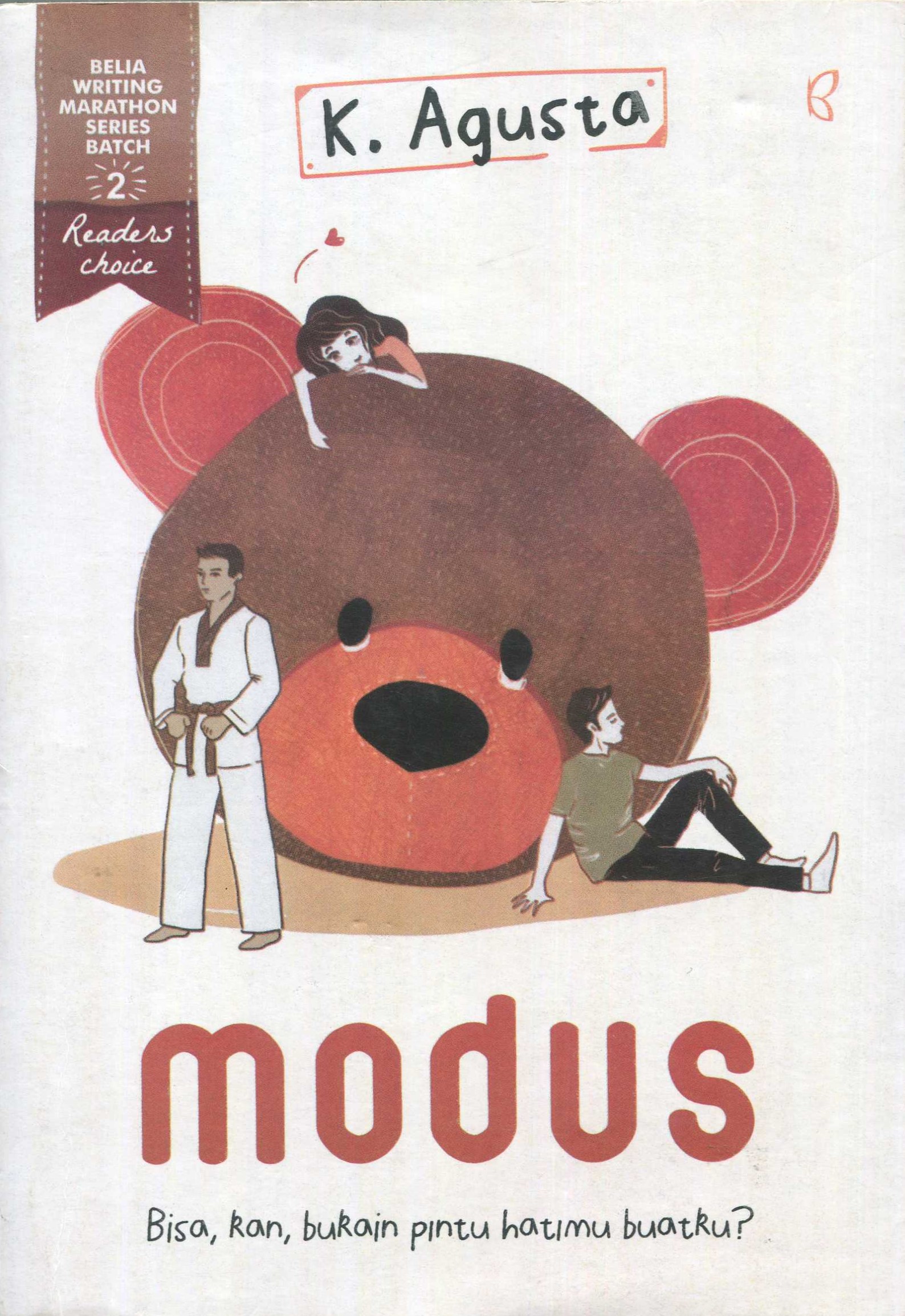Cover Modus / K. Agusta; penyunting, Hutami Suryaningsih, Dila Maretihaqsari