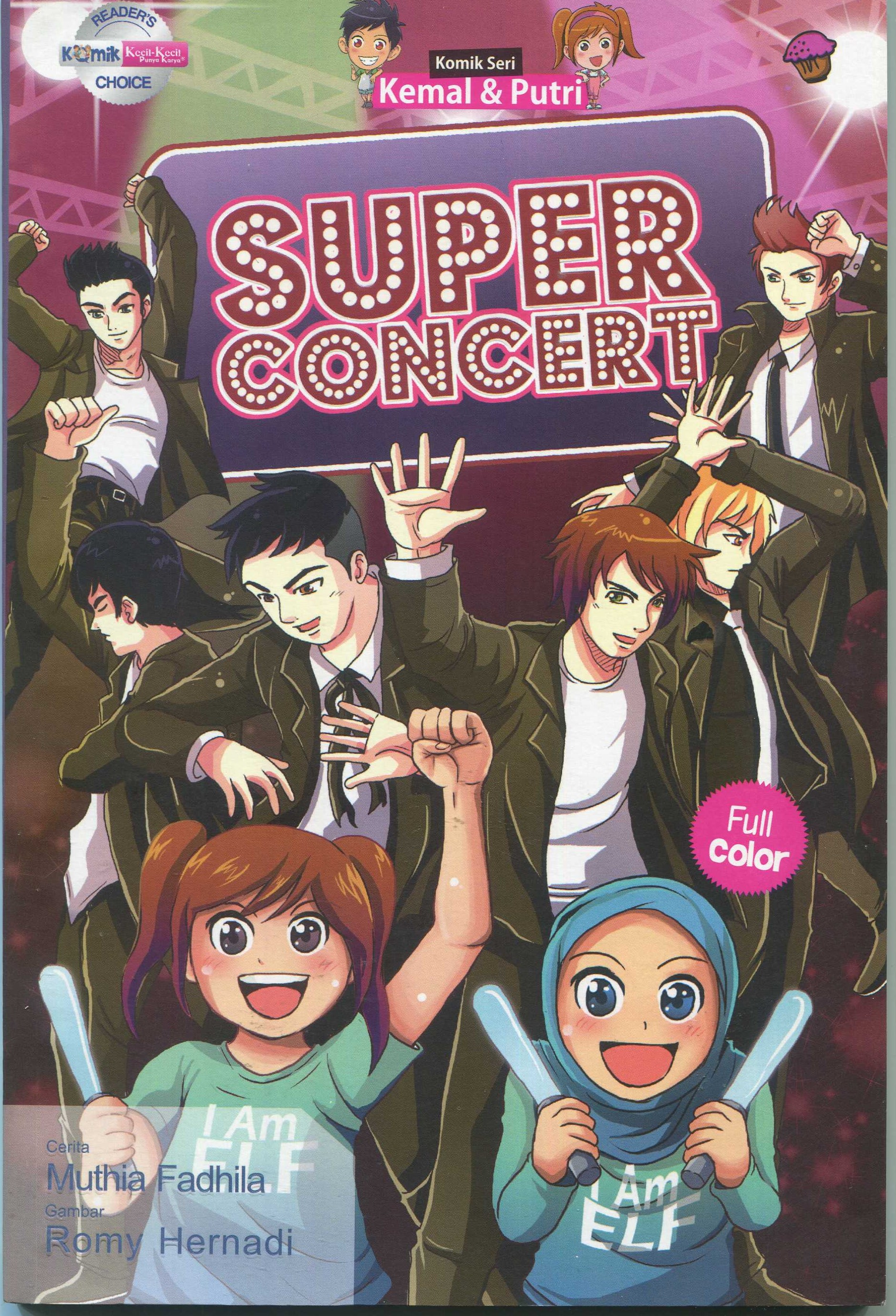 Cover Super Concert / Muthia Fadhila; penyunting, Rony Amdani