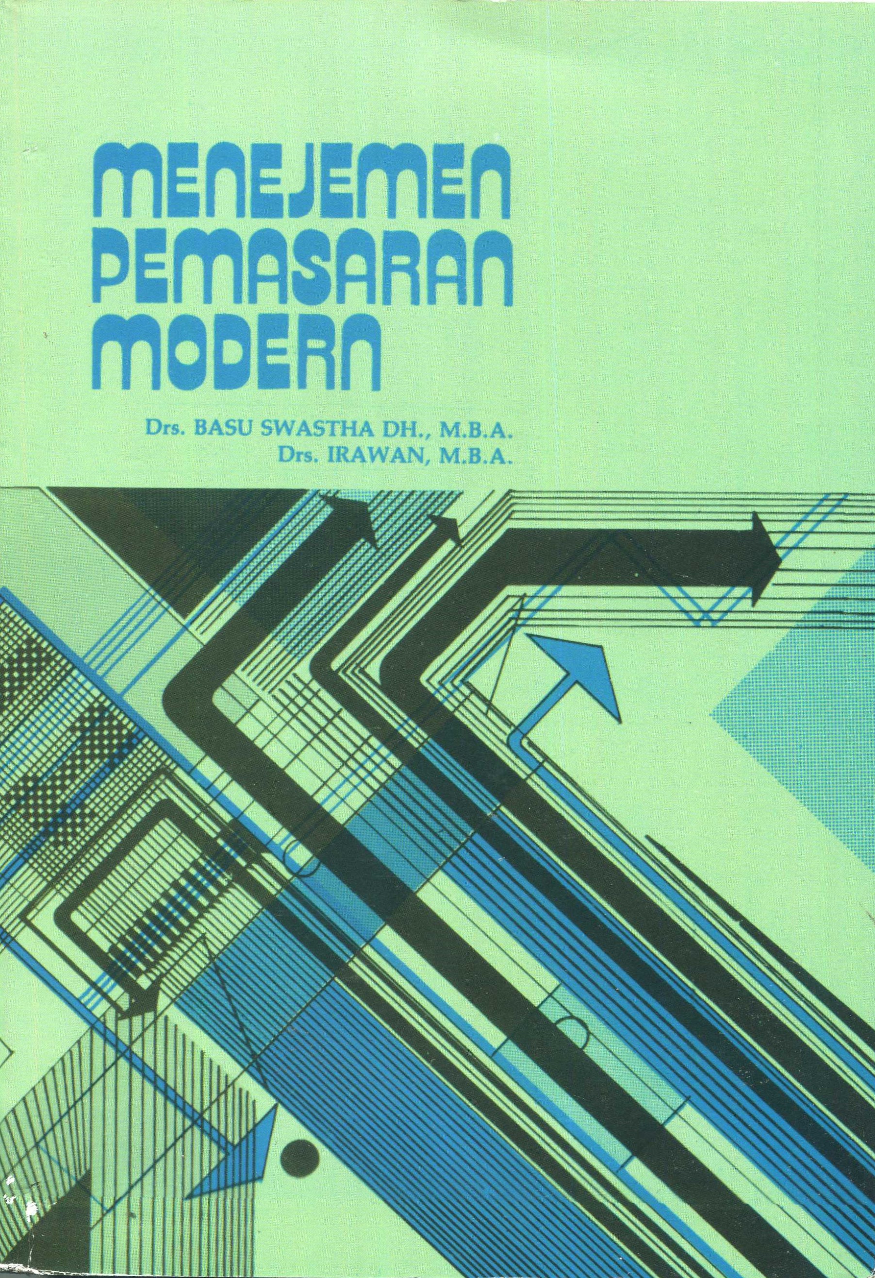 Cover Menejemen Pemasaran Modern / Basu Swastha, Irwan
