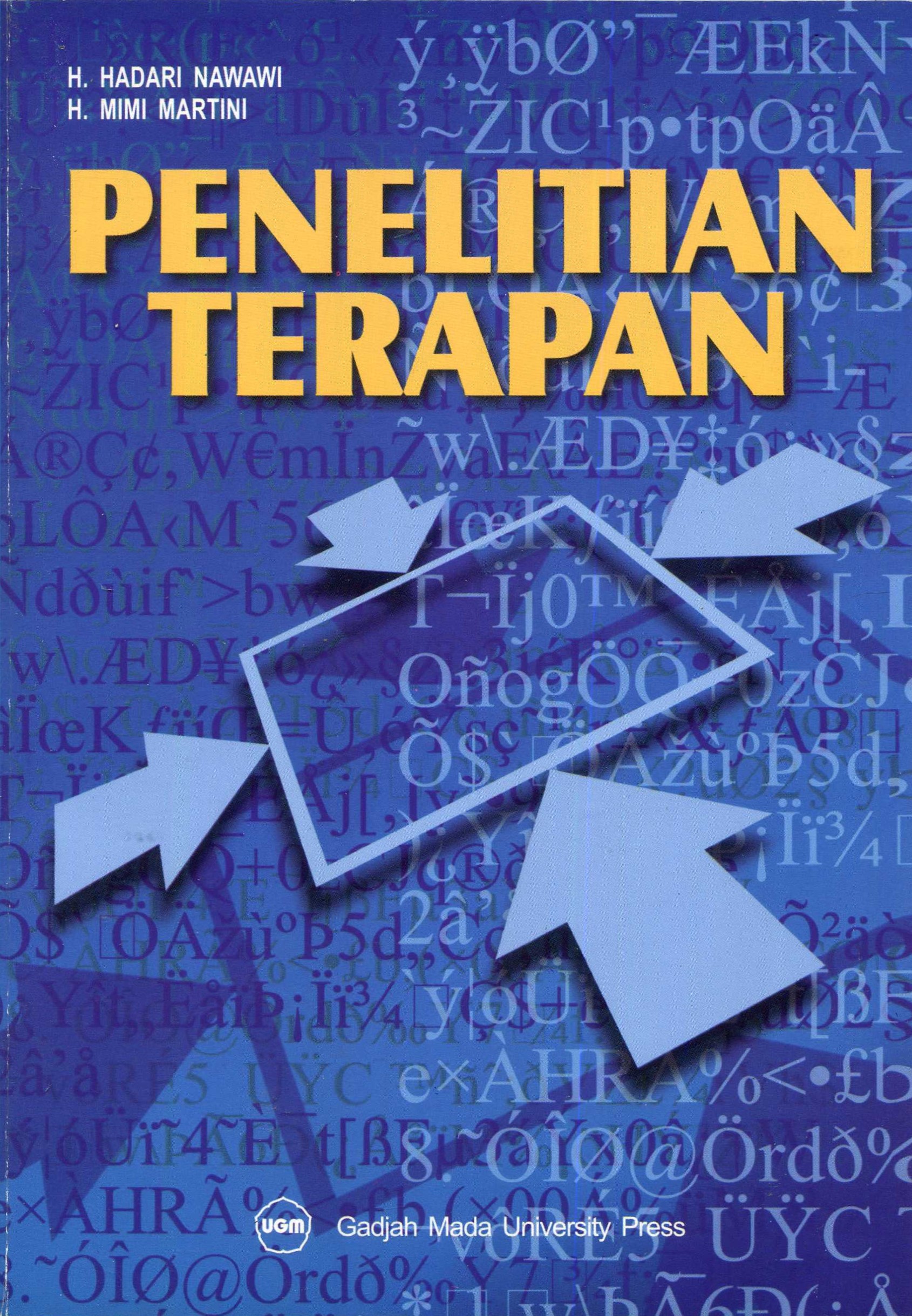 Cover Penelitian Terapan / Hadari Nawawi