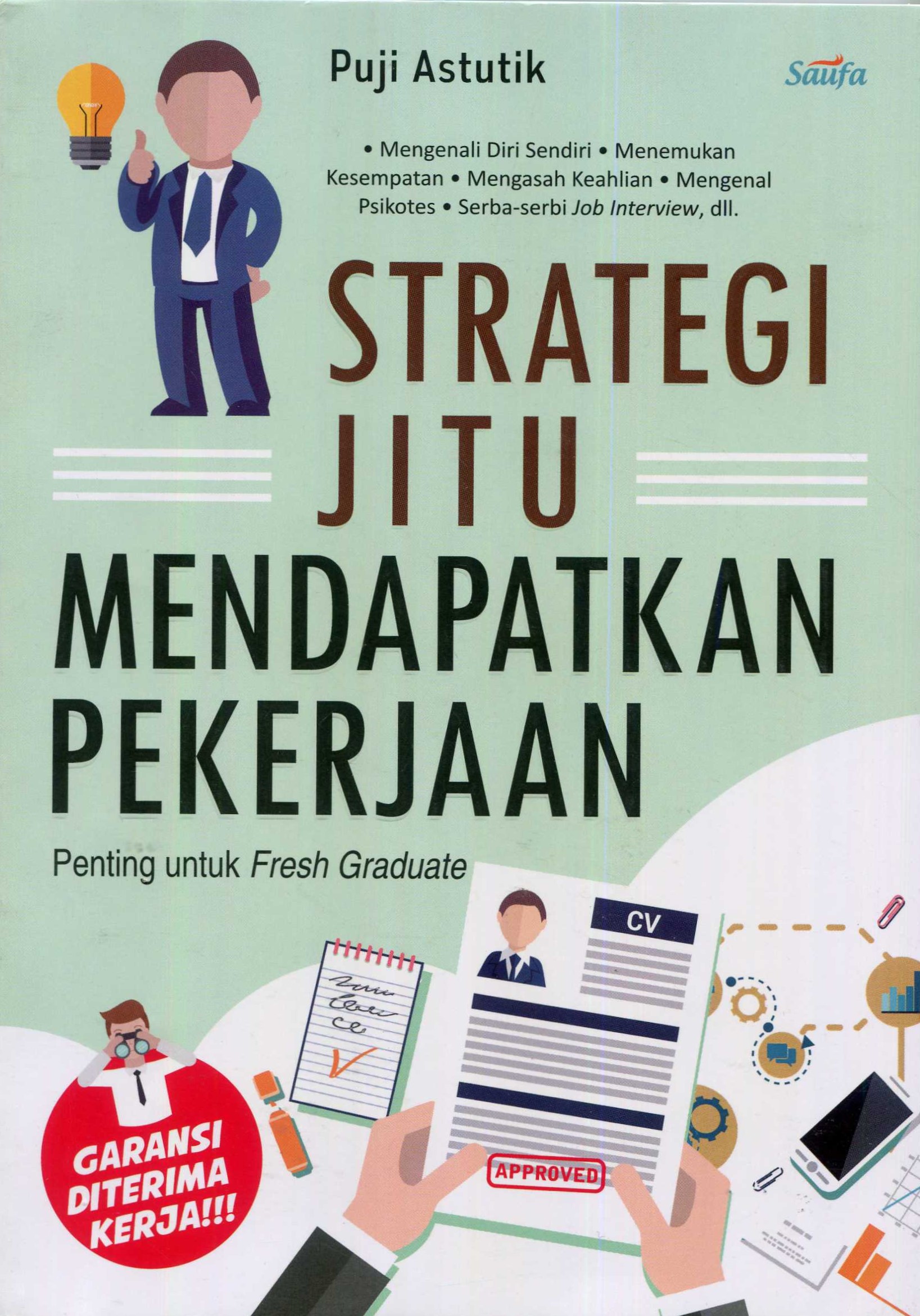 Cover Strategi Jitu Mendapatkan Pekerjaan / Puji Astutik