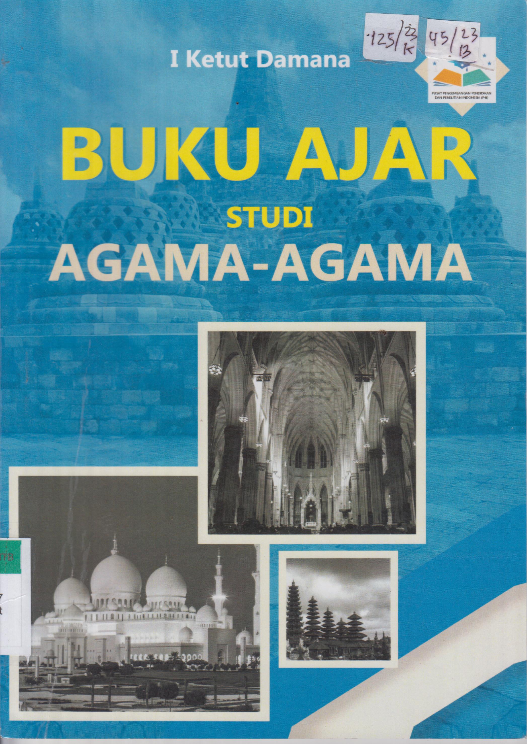 Cover BUKU AJAR STUDI AGAMA - AGAMA