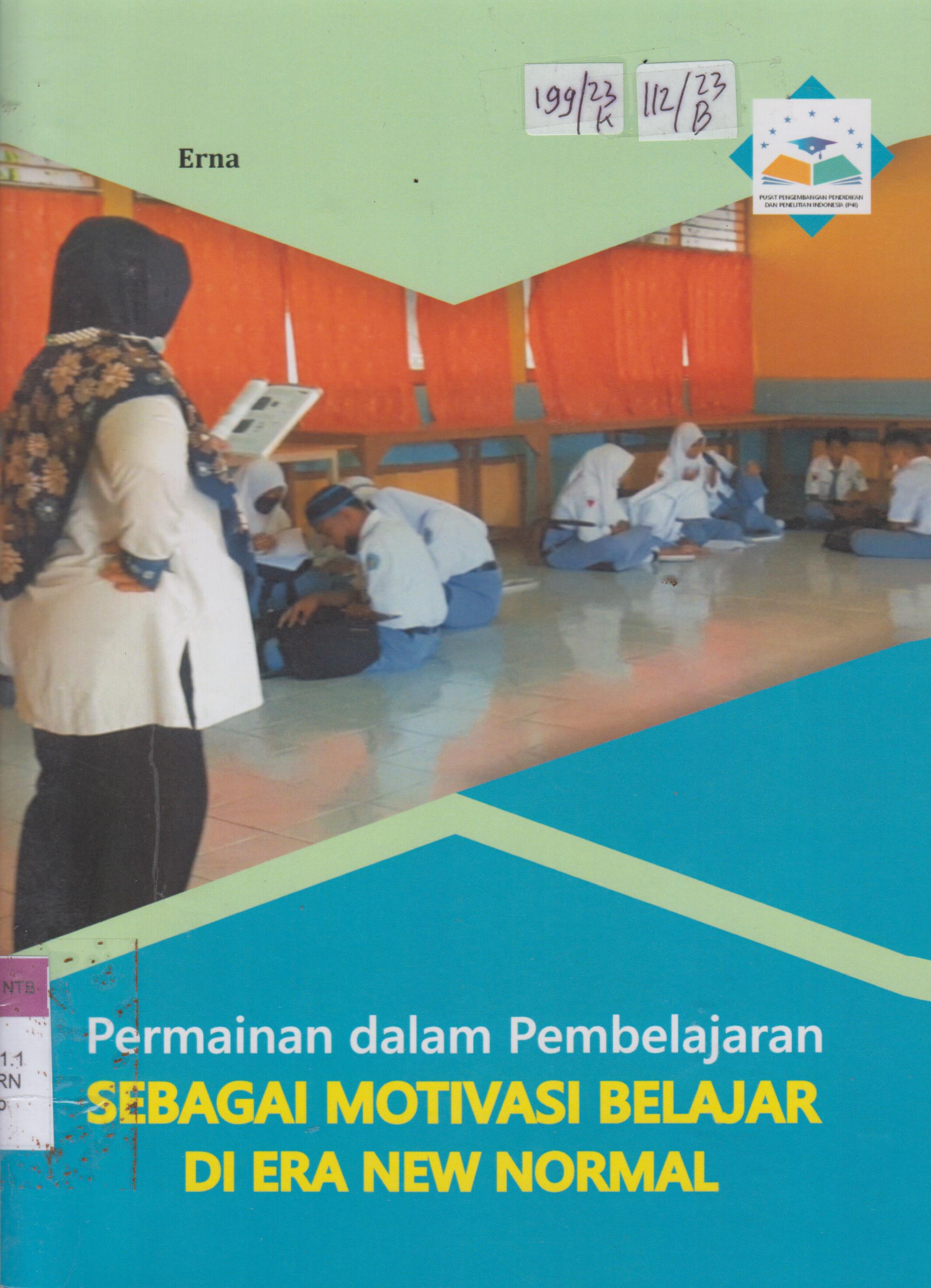Cover Permainan dalam Pembelajaran SEBAGAI MOTIVASI BELAJAR DI ERA NEW NORMAL