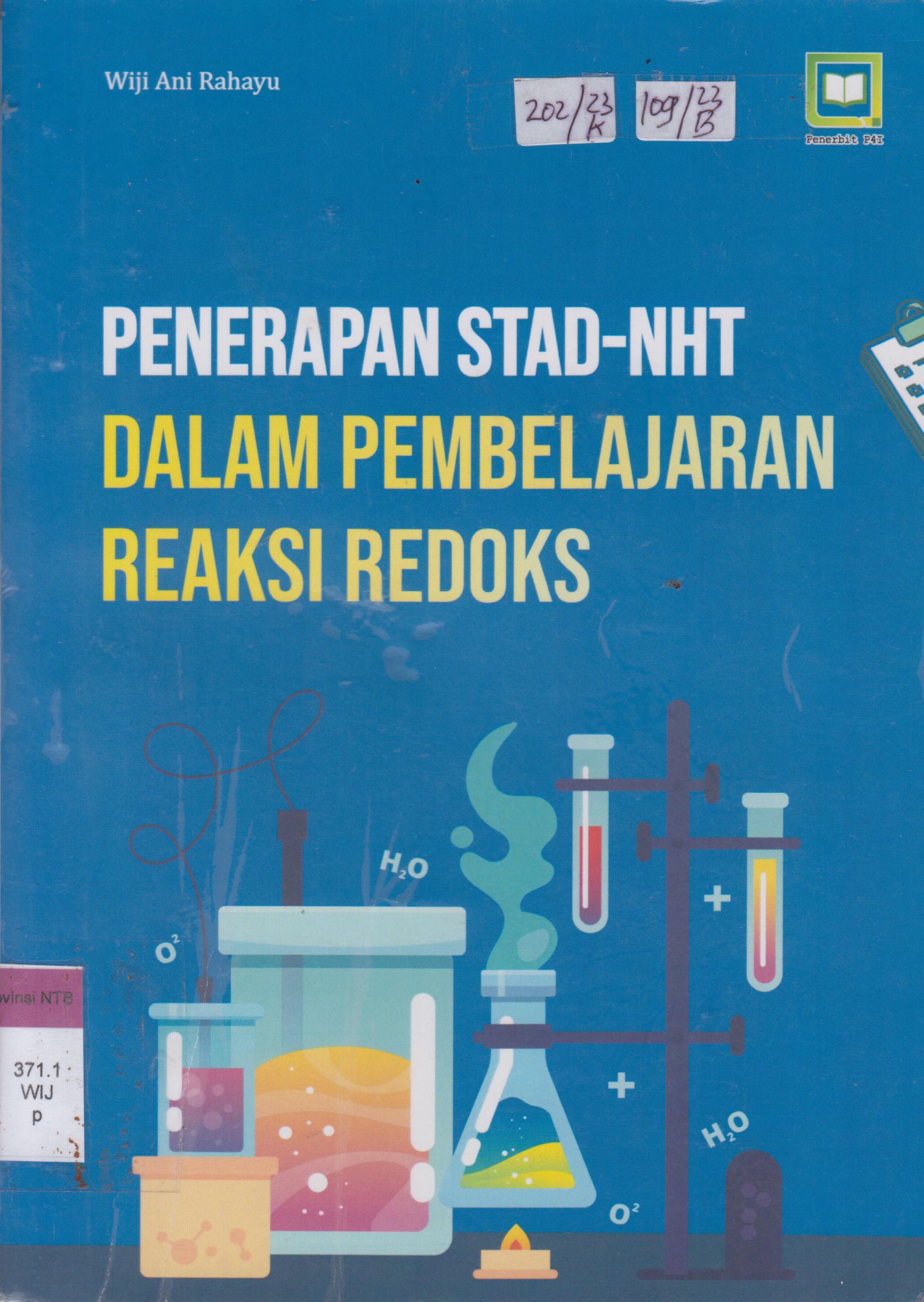 Cover PENERAPAN STAD-NHT DALAM PEMBELAJARAN REAKSI REDOKS