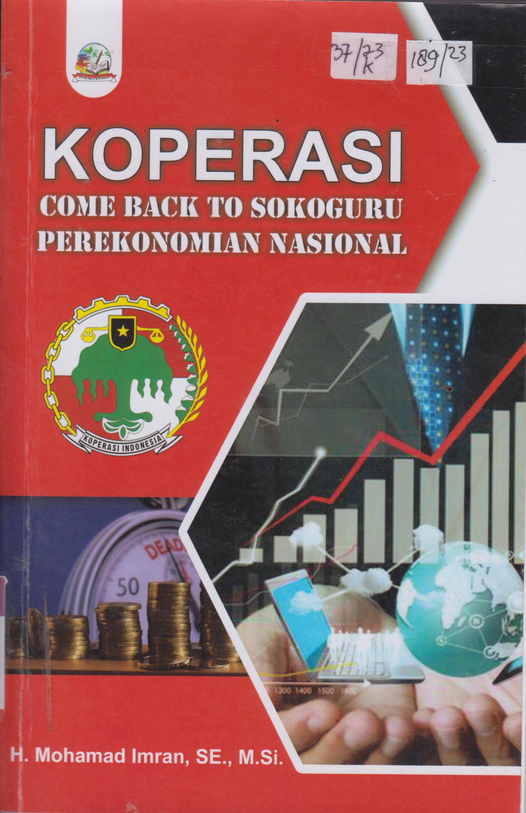 Cover KOPERASI :COME BACK TO SOKOGURU (PEREKONOMIAN NASIONAL)