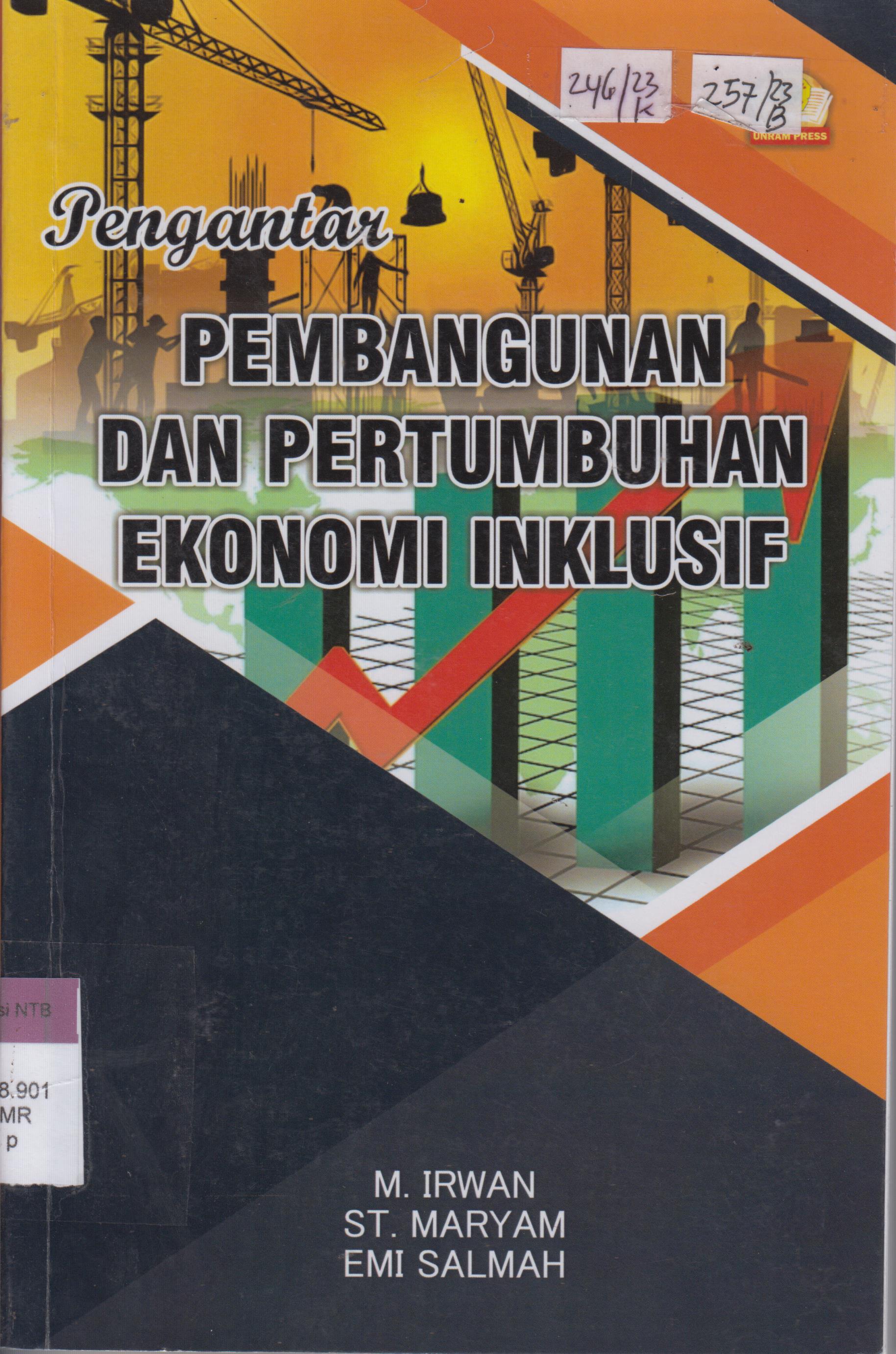 Cover Pengantar Pembangunan dan Pertumbuhan Ekonomi Inklusif