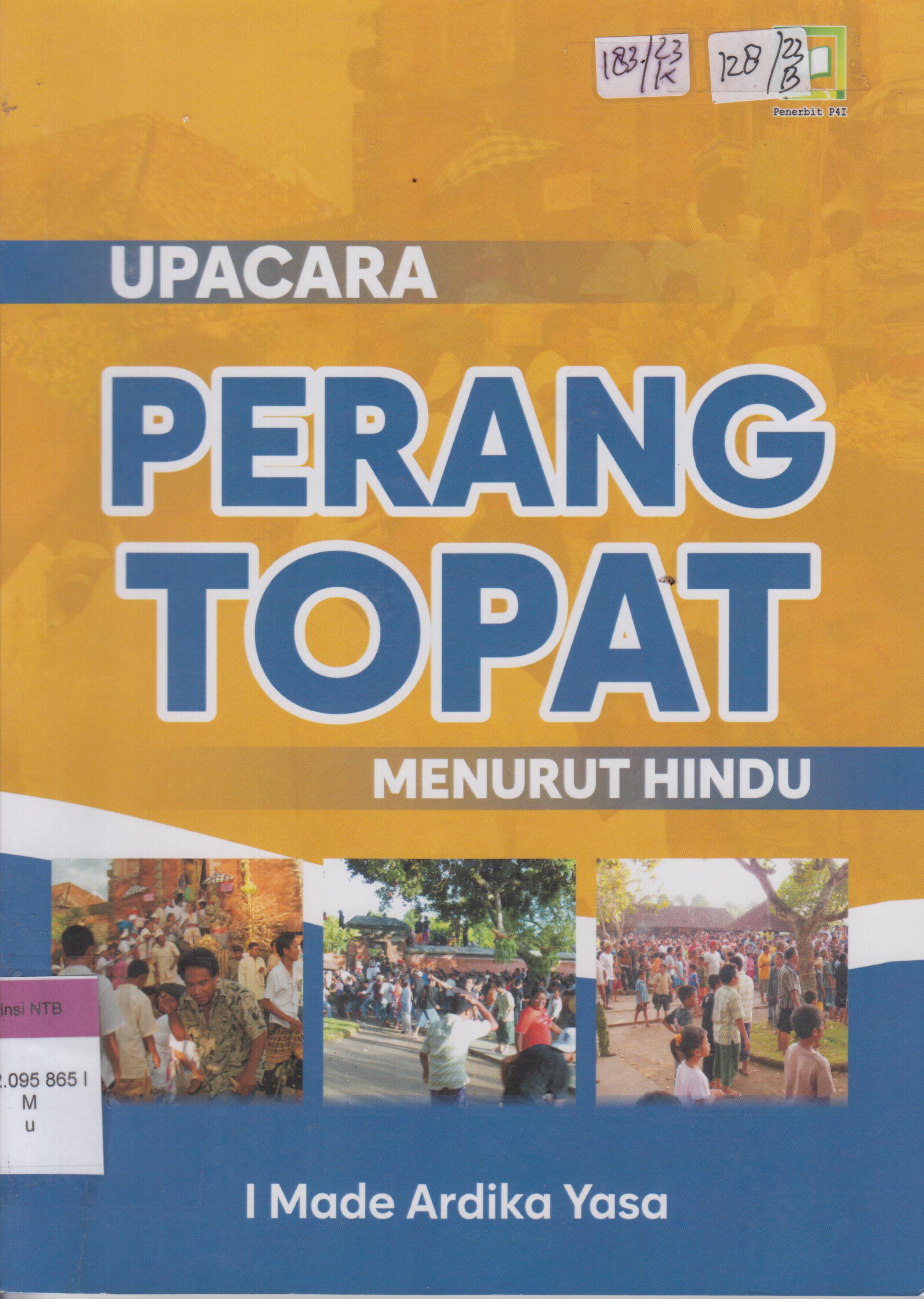 Cover Upacara Perang Topat Menurut Hindu
