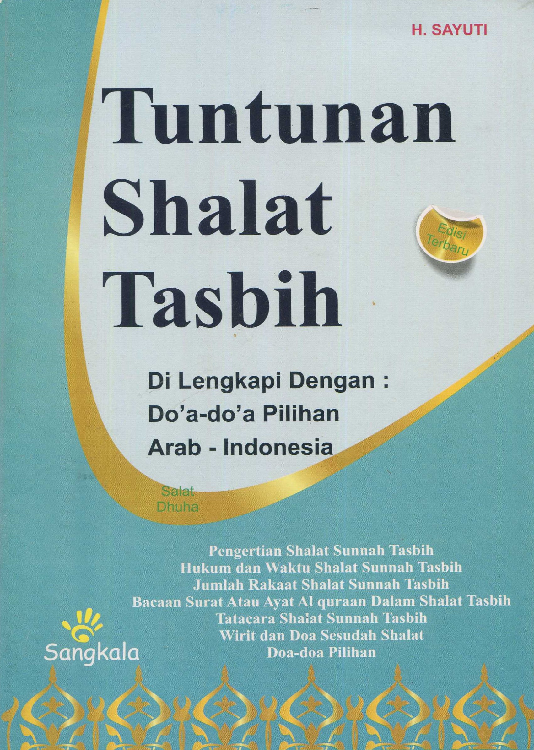 Cover Tuntunan shalat tasbih / H. Sayuti