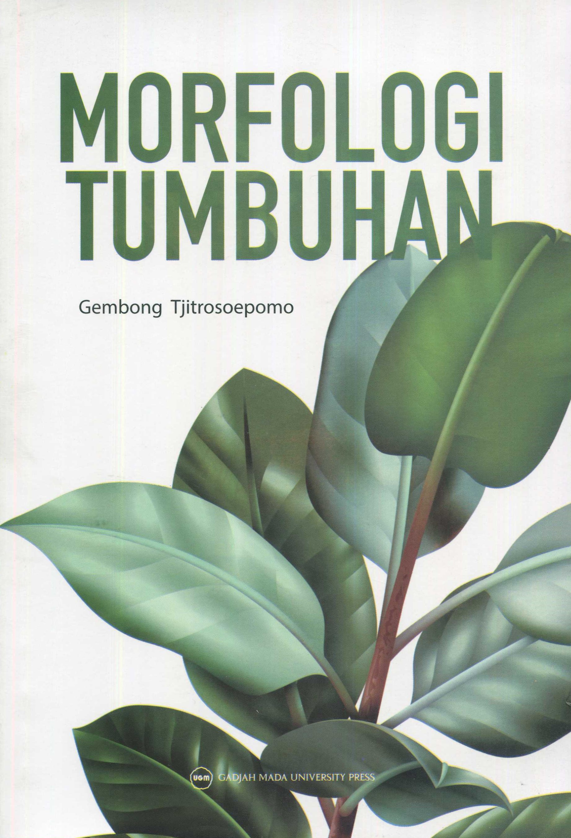Cover Morfologi tumbuhan / Gembong Tjitrosoepomo
