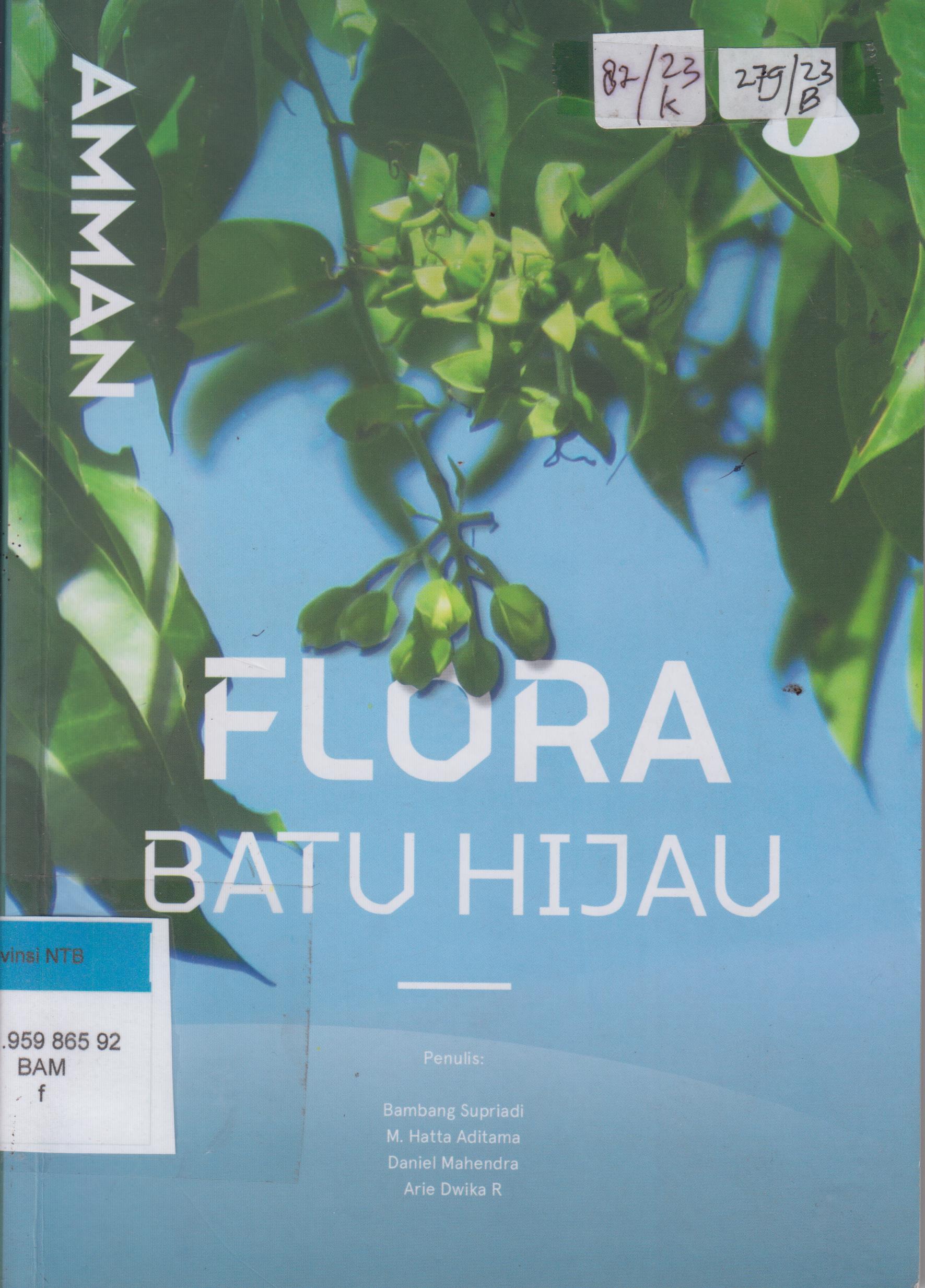 Cover Flora batu hijau