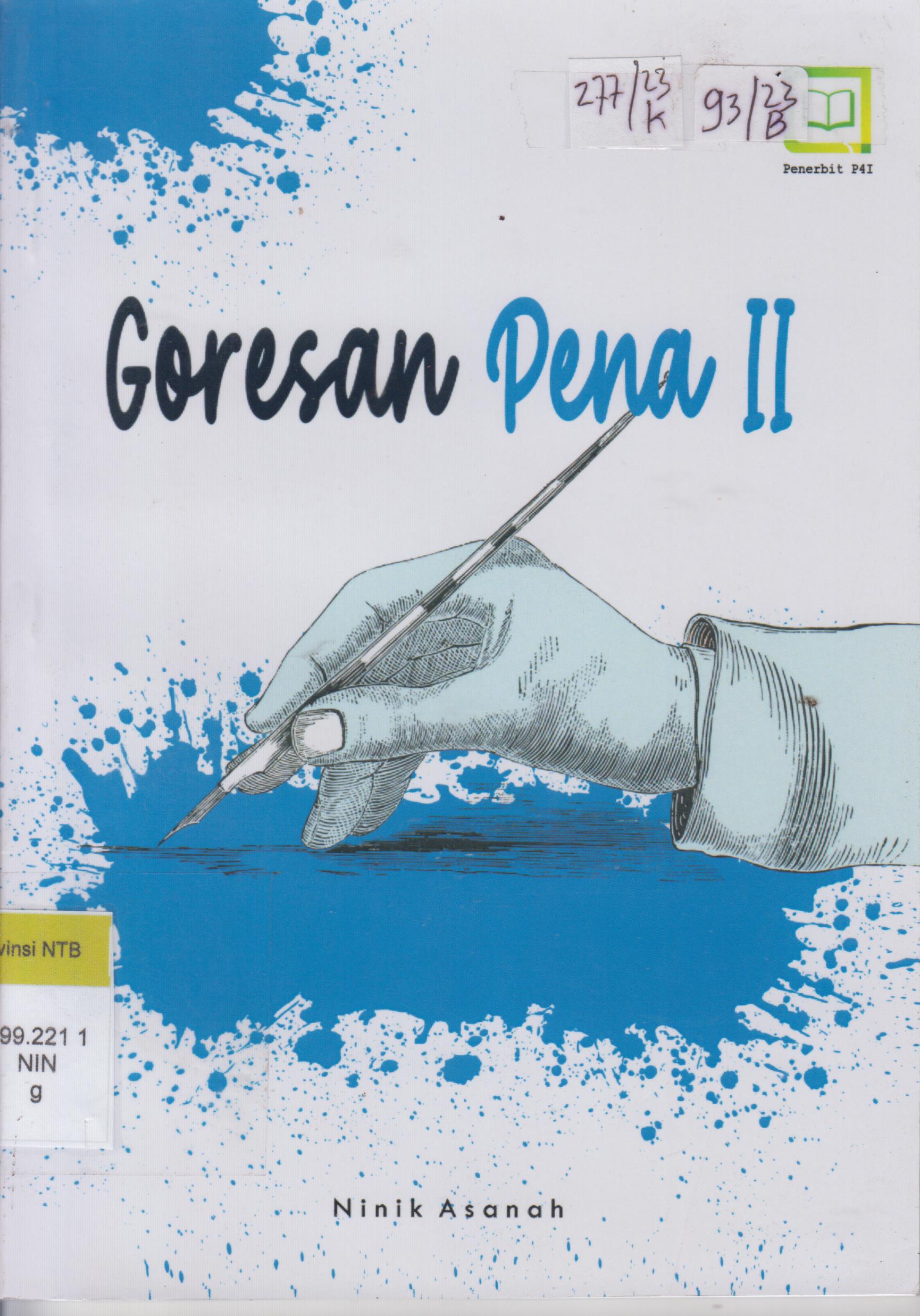 Cover Goresan pena II