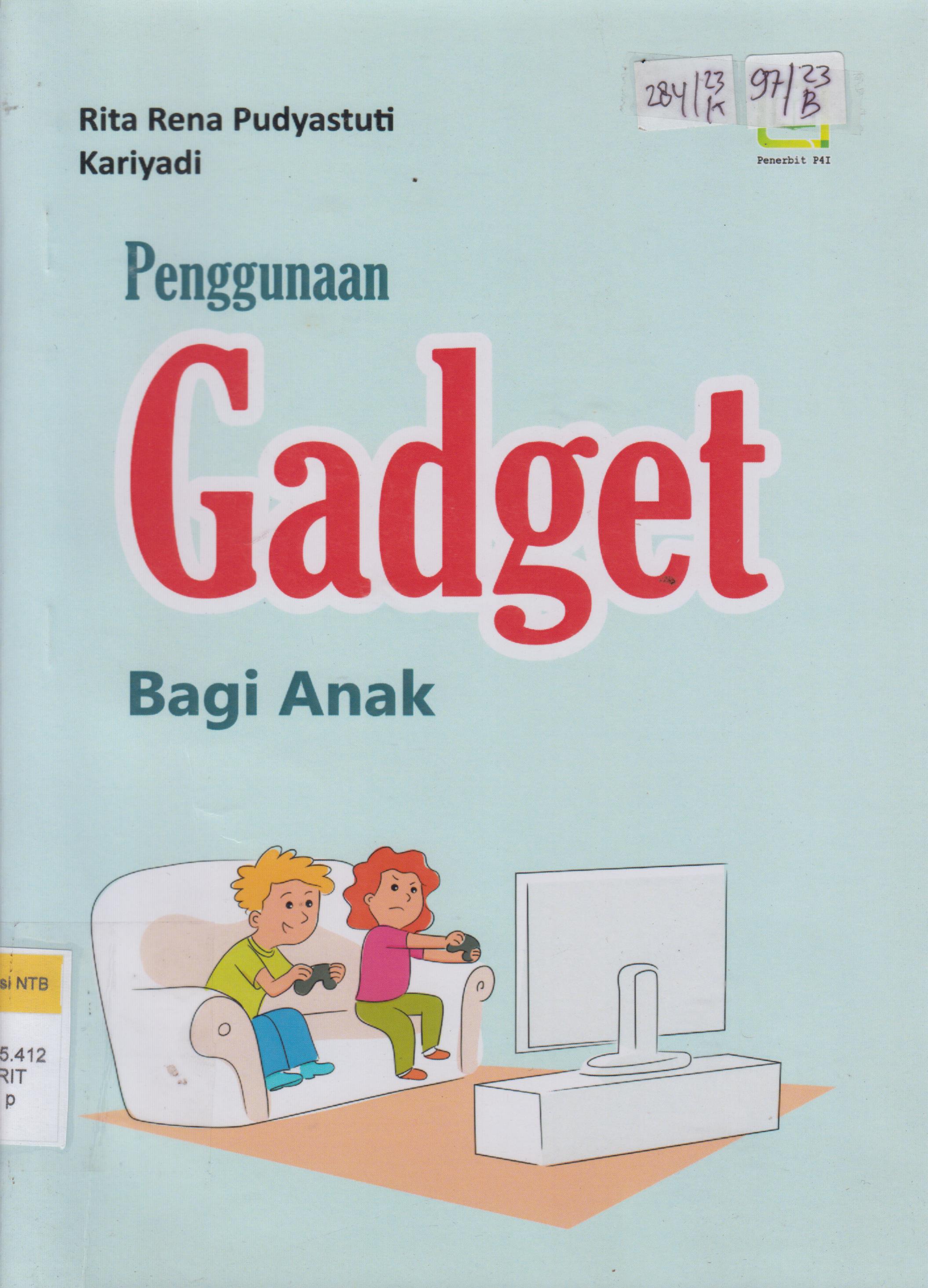 Cover penggunaan gadget bagi anak