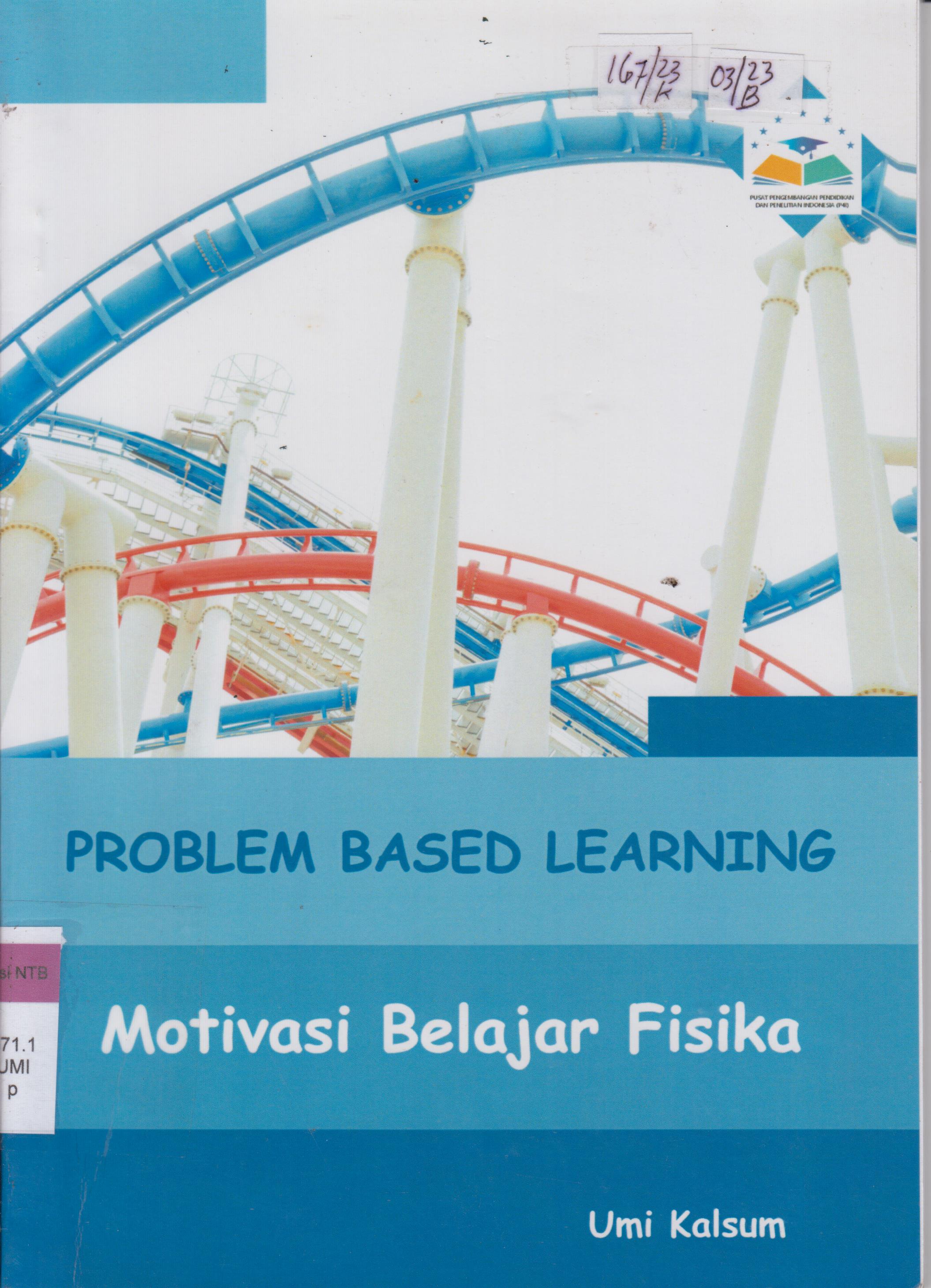 Cover Problem based learning : motivasi belajar fisika