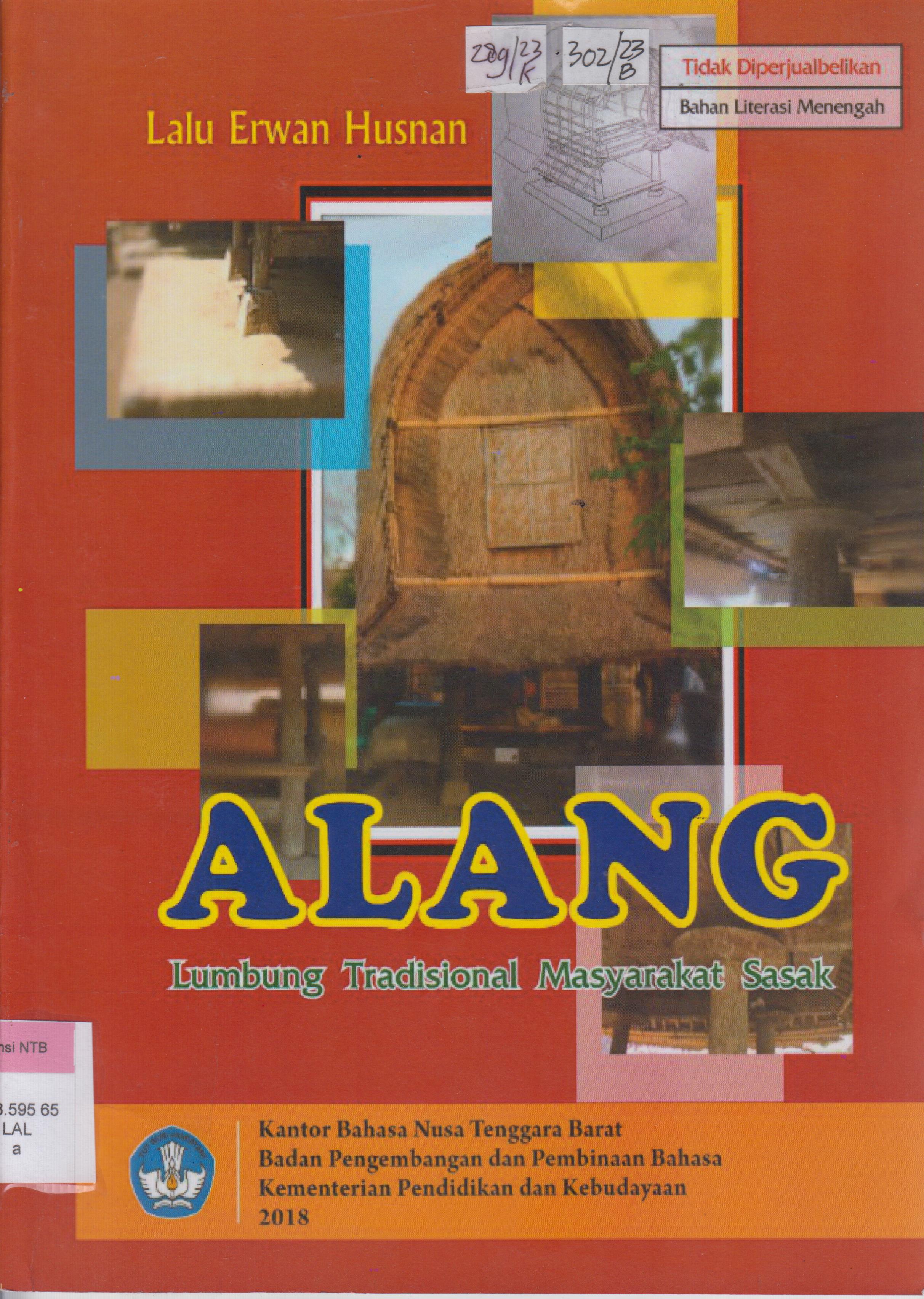 Cover Alang (Lumbung tradisional masyarakat sasak)