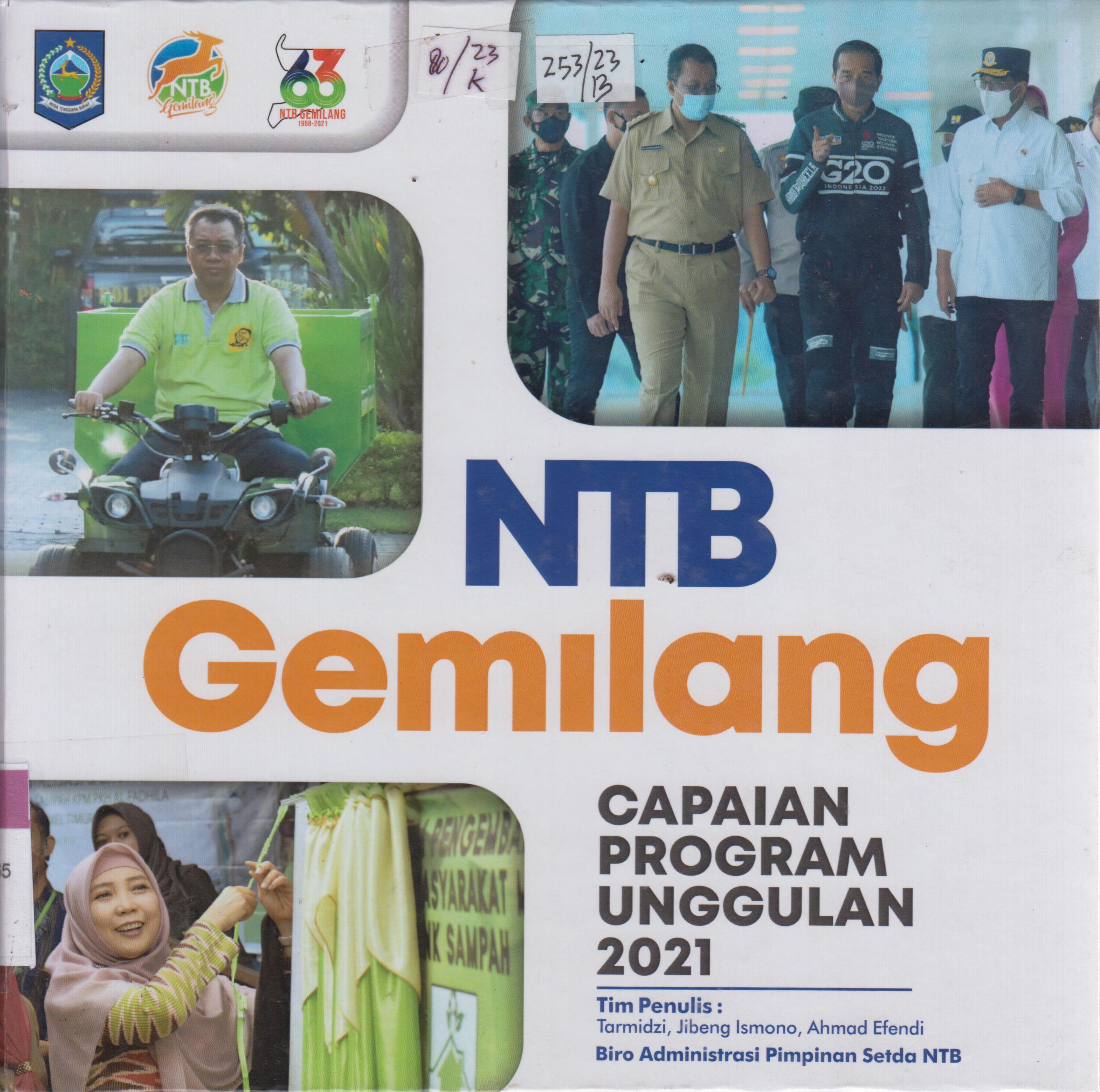 Cover NTB Gemilang capaian program unggulan 2021