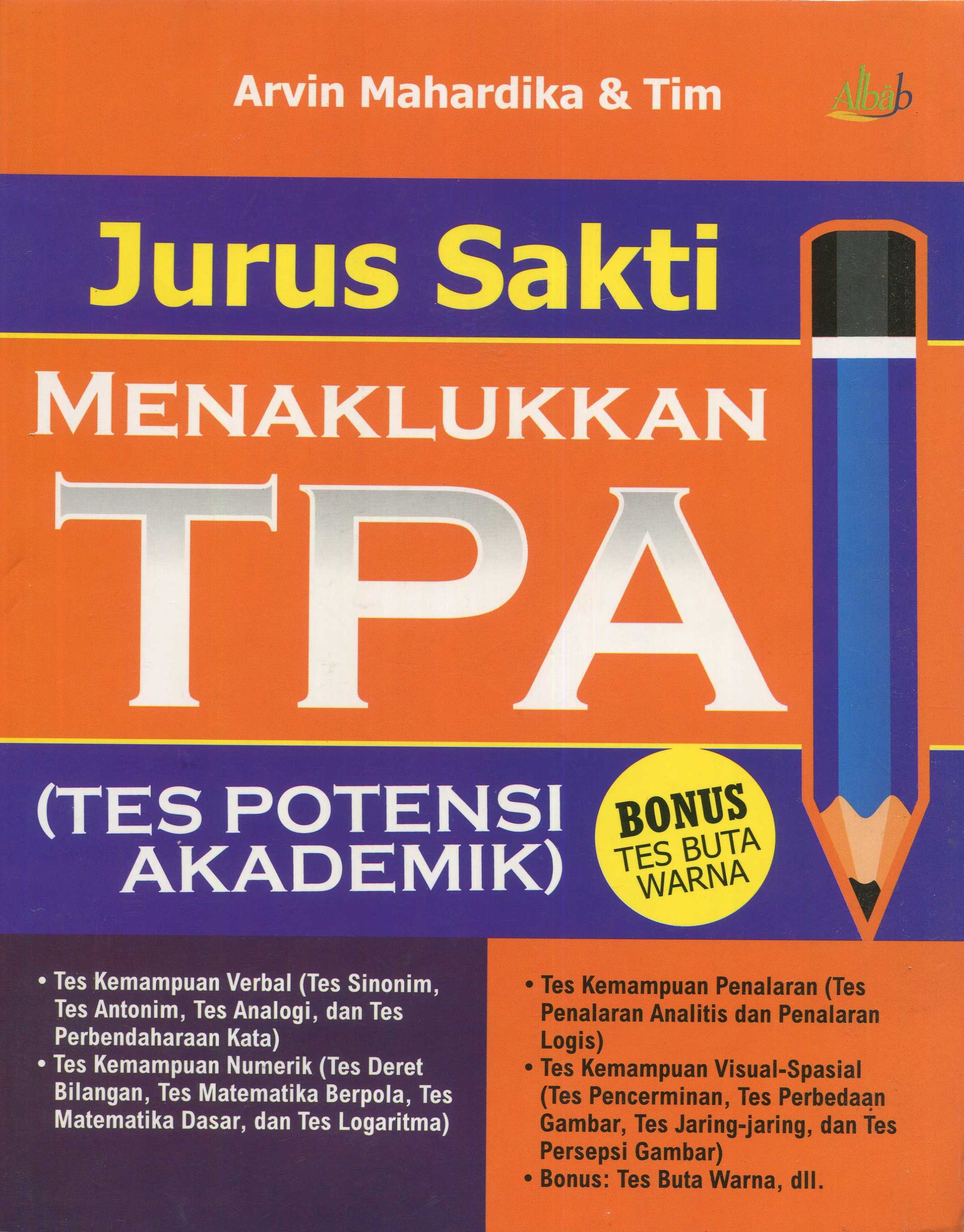 Cover Jurus sakti menaklukkan TPA / Arvin Mahardika & Tim