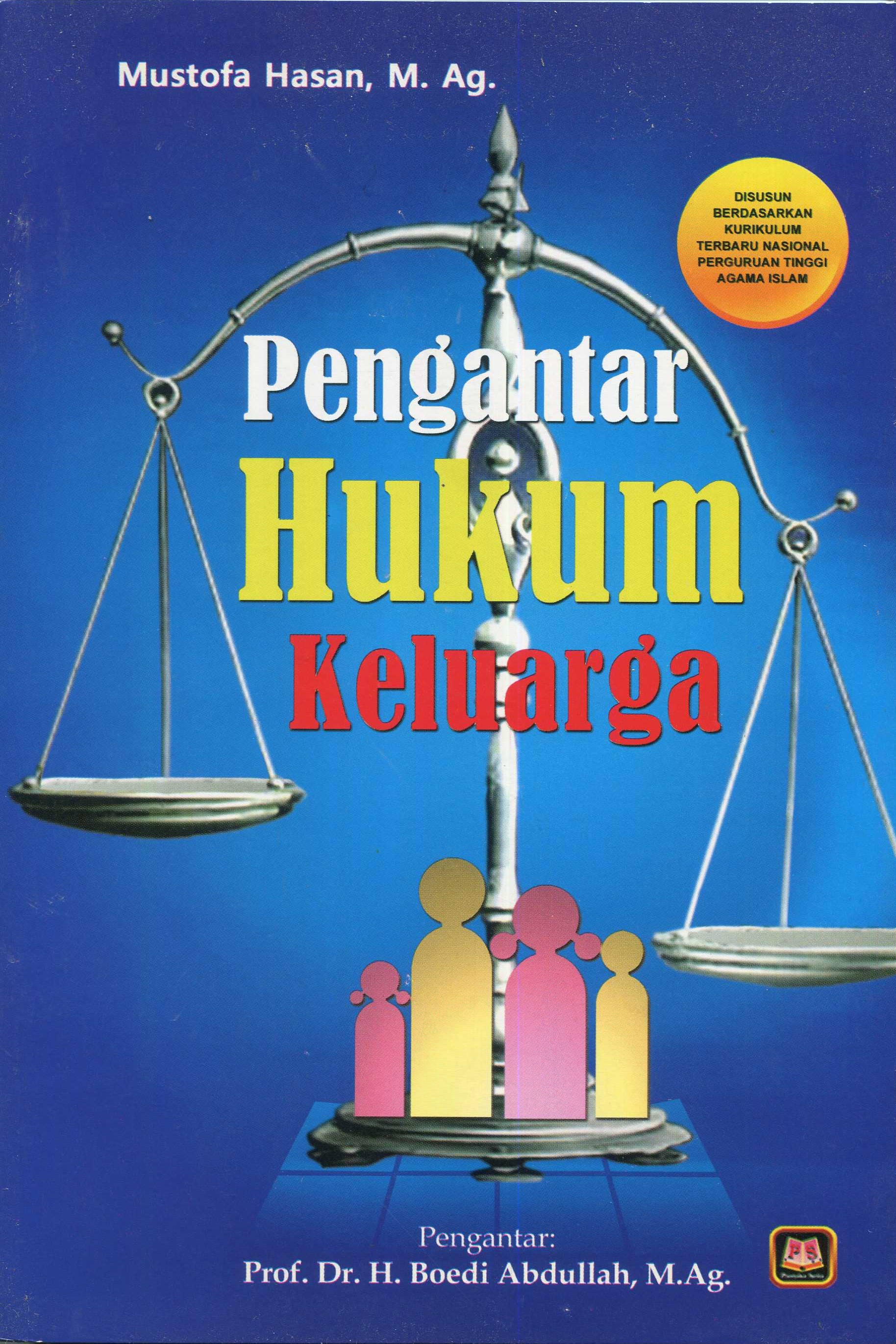 Cover Pengantar hukum keluarga / Mustofa Hasan, M.Ag.