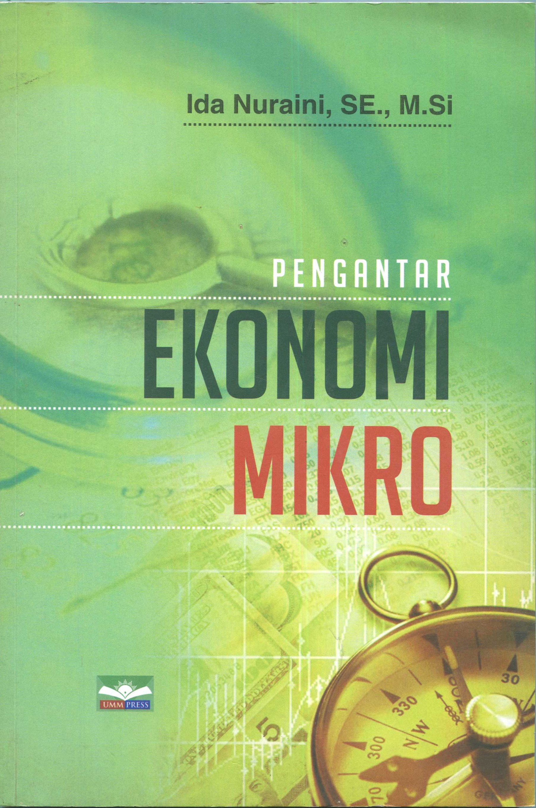 Cover Pengantar ekonomi mikro / Ida Nuraini, S.E., M.Si.
