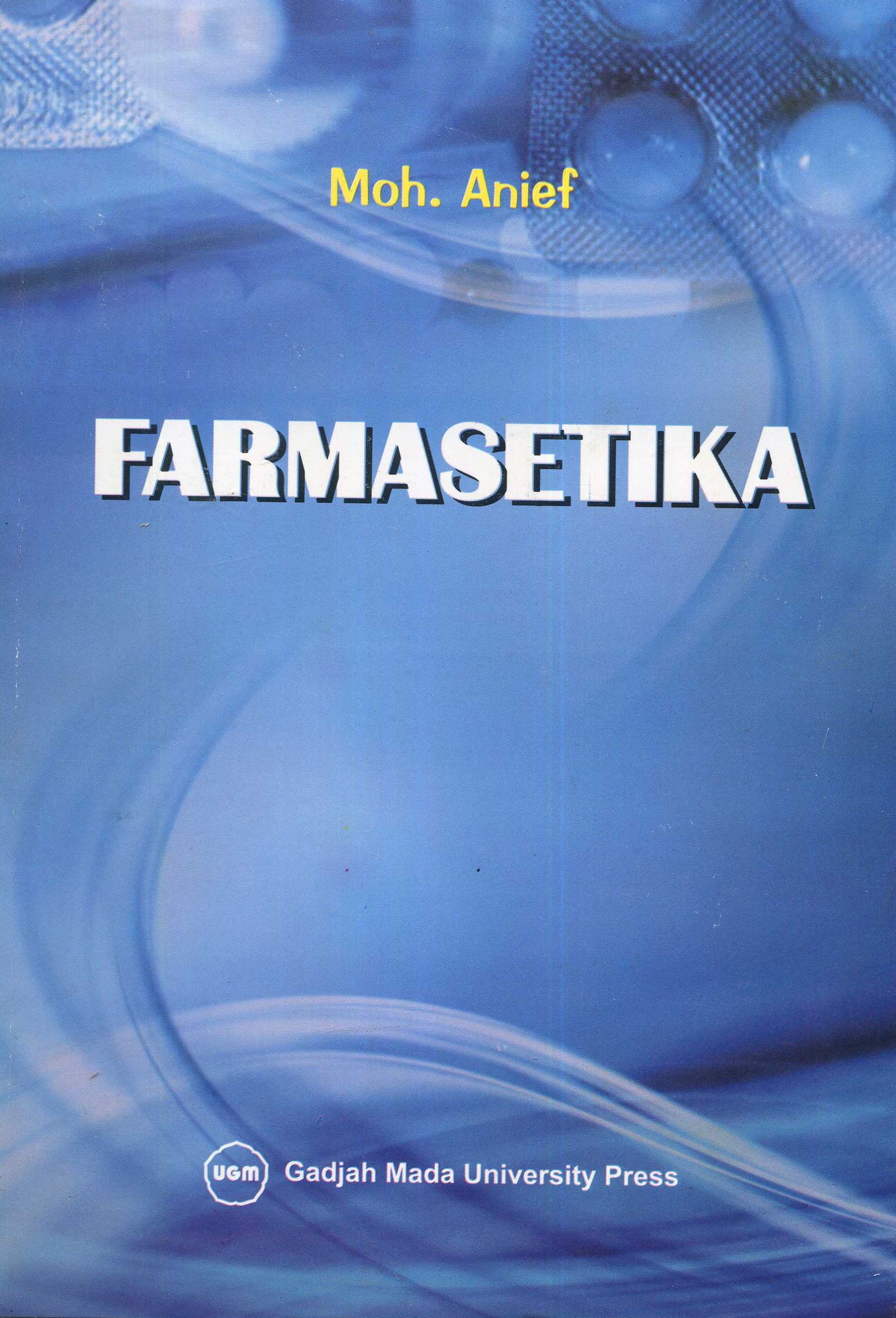 Cover Farmasetika / Moh. Anief