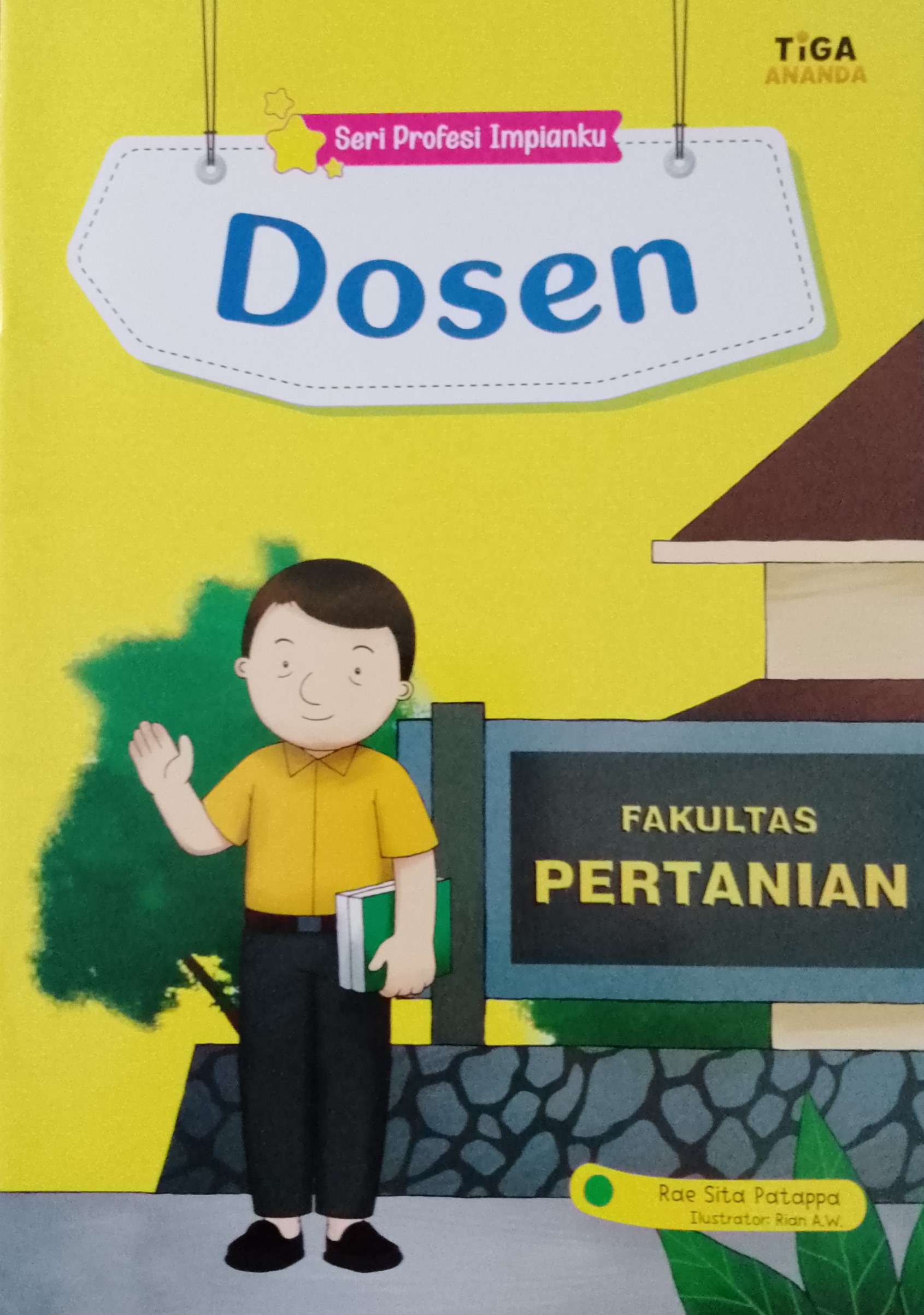 Cover Dosen / Rae Sita Patappa; Editor, Hariyadi