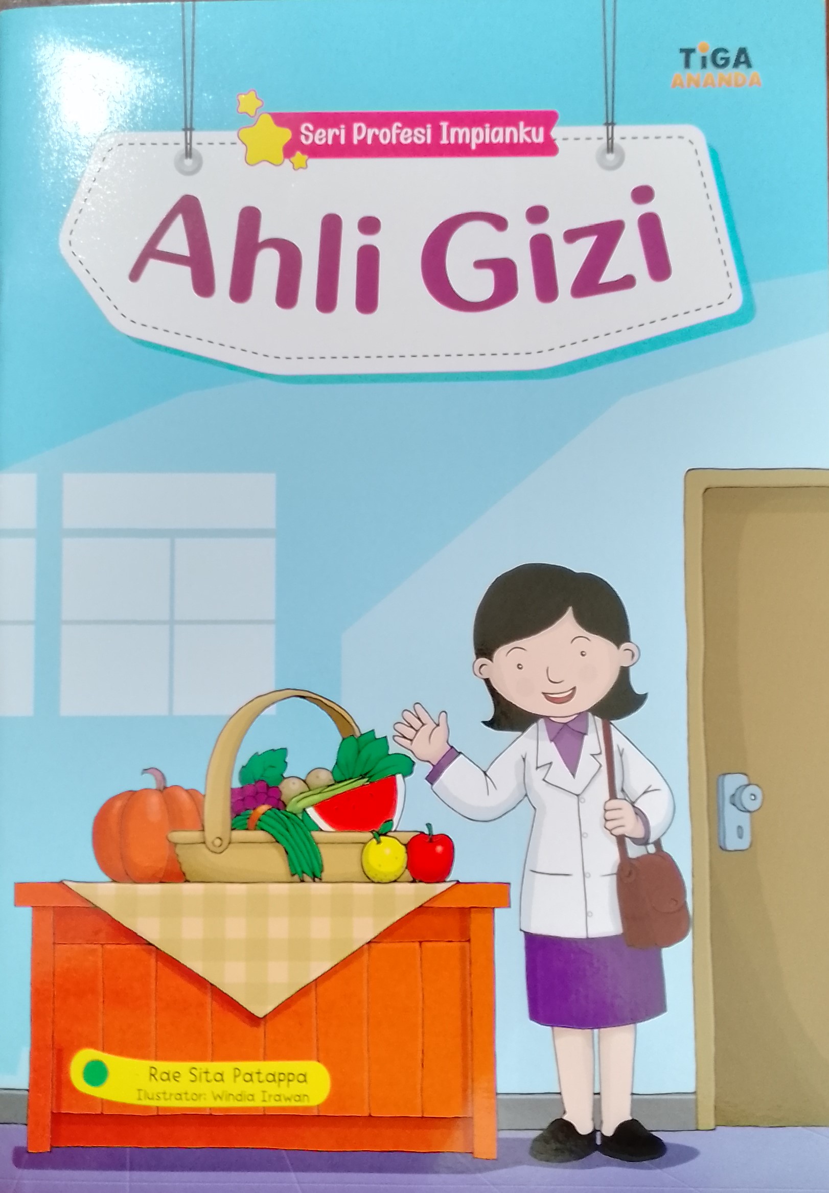 Cover Ahli gizi / Rae Sita Patappa; Editor, Hariyadi