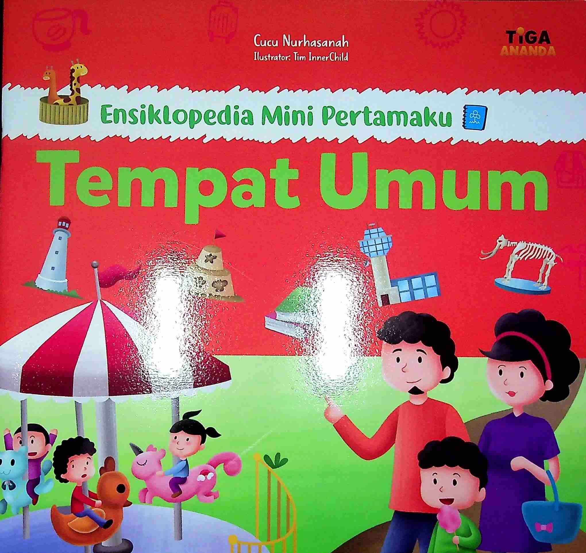 Cover Tempat Umum / Cucu Nurhasanah; Editor, Hari