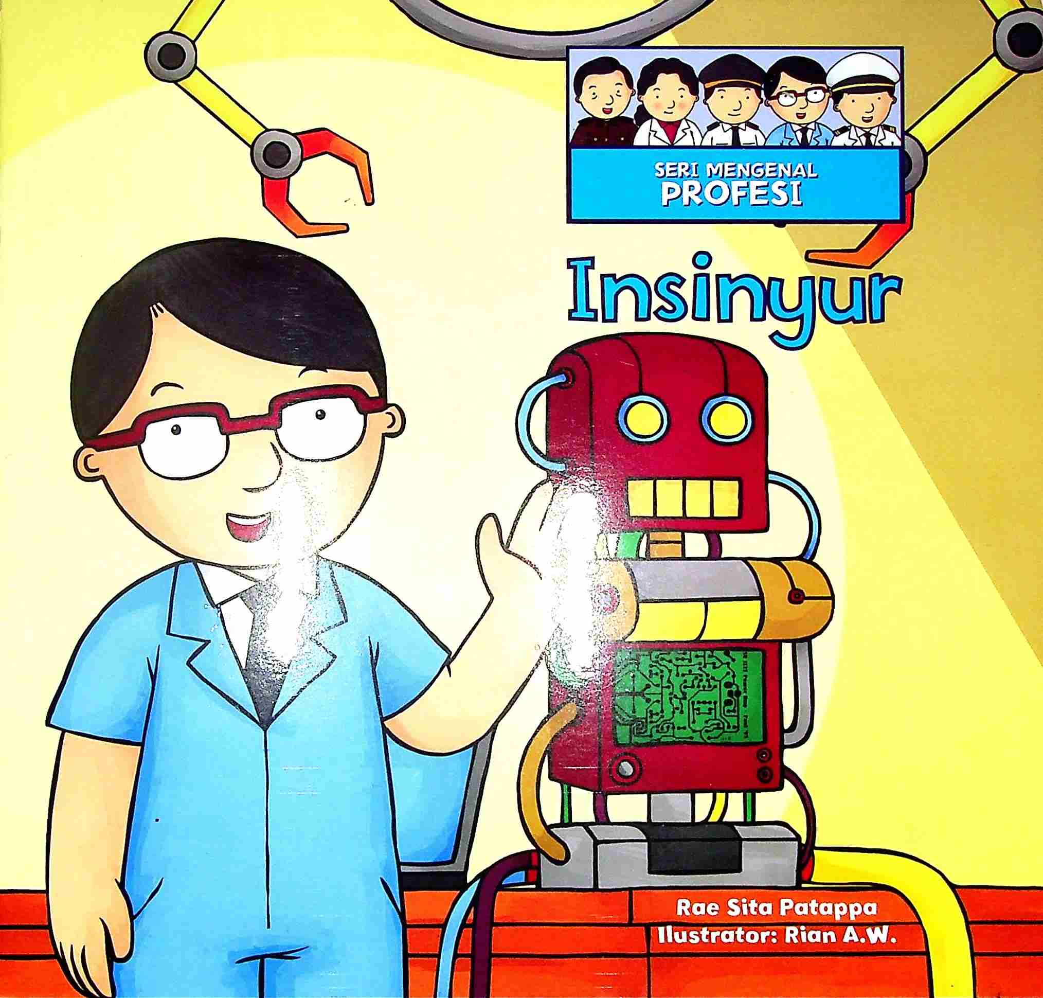 Cover Insinyur / Rae Sita Patappa; Editor, Hariyadi