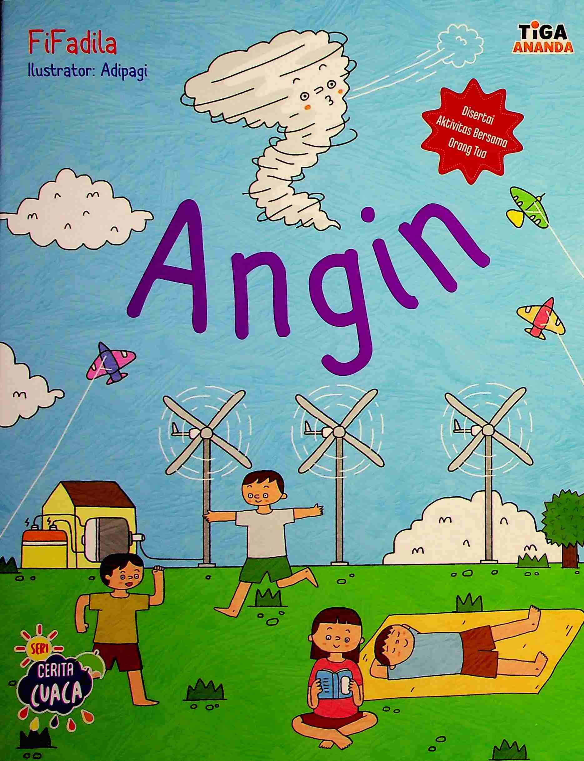 Cover Angin / FiFadila; Editor, Yenni Saputri
