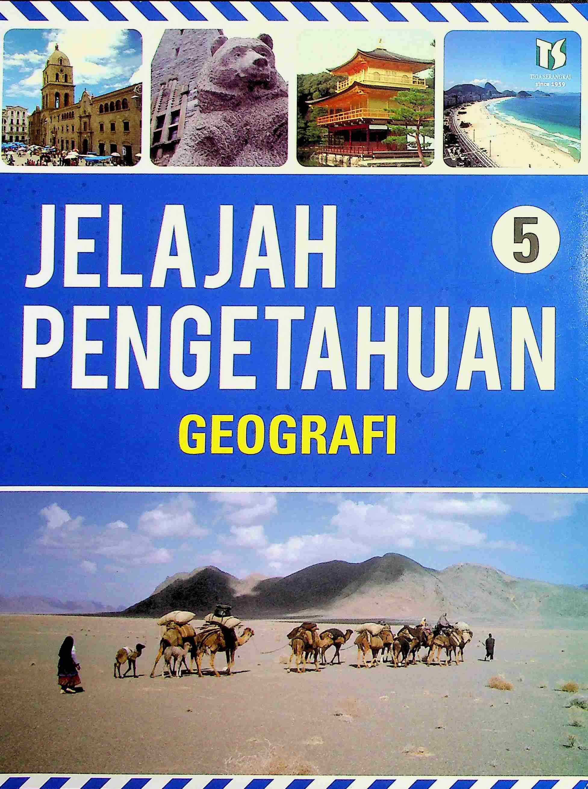 Cover Jelajah pengetahuan 5 :  Geografi