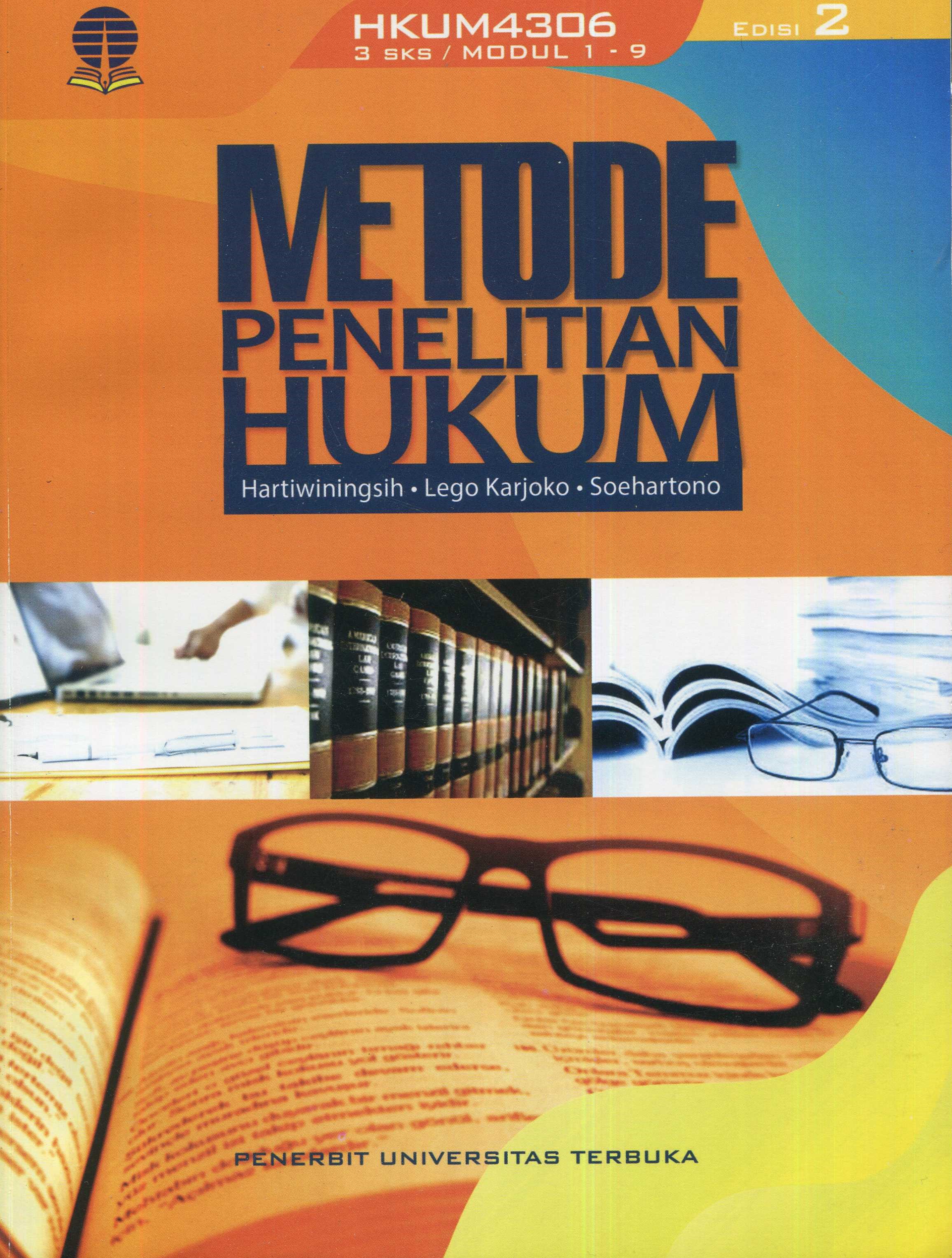 Cover Metode penelitian hukum / Hartiwiningsih, Lego Karjoko, Soehartono