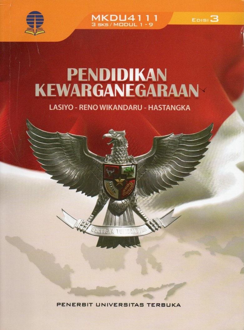 Cover Pendidikan kewarganegaraan / Lasiyo, Reno Wikandaru, Hastangka