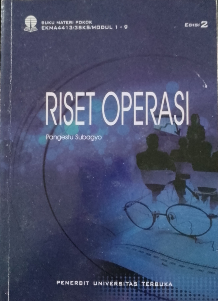 Cover Materi pokok riset operasi / Pangestu Subagyo