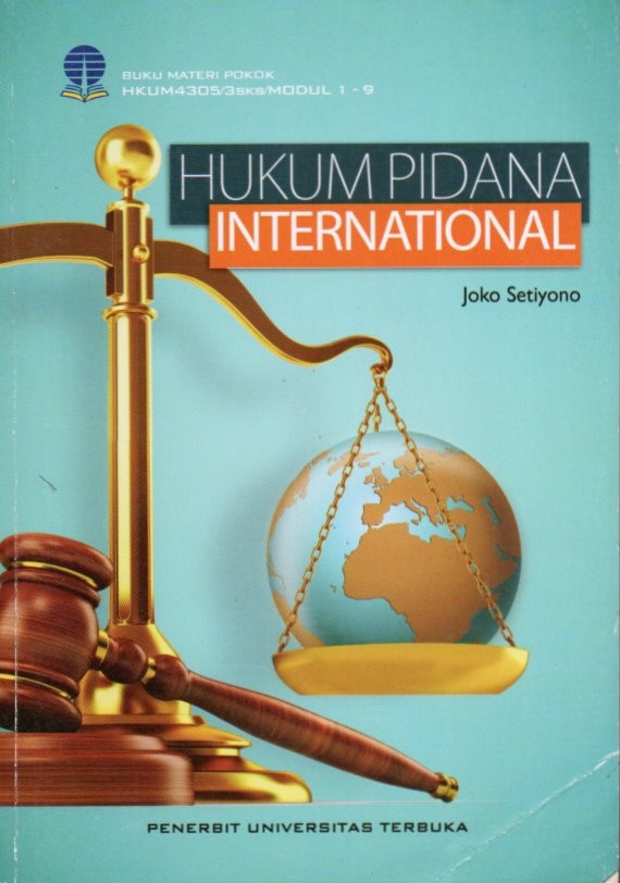 Cover Hukum pidana internasional / Joko Setiyono
