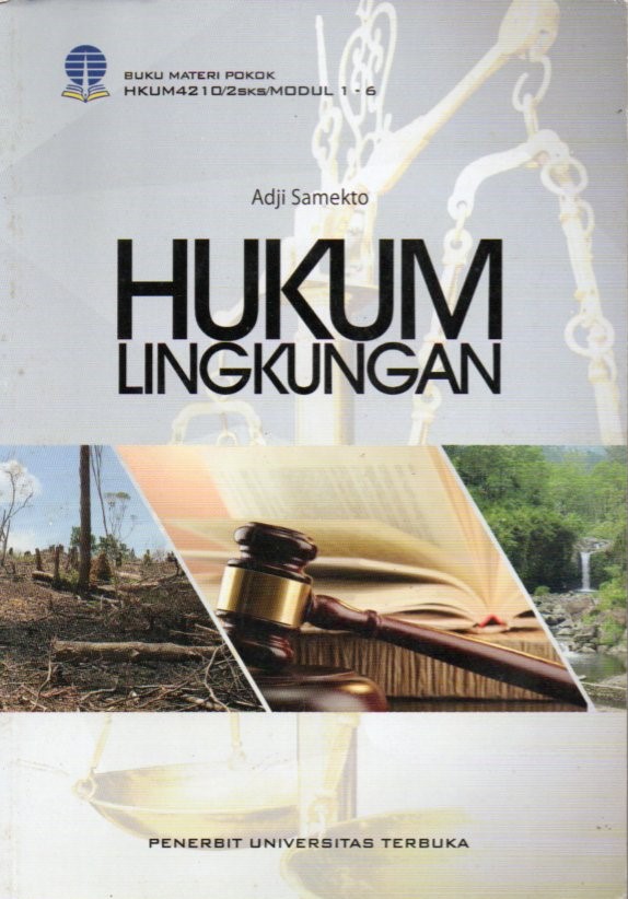 Cover Hukum lingkungan / Adji Samekto