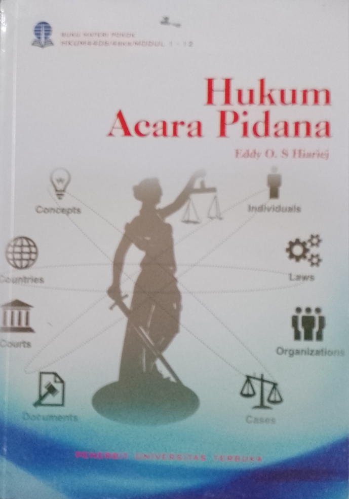 Cover Materi pokok hukum acara pidana / Hiarie,Eddy O.S