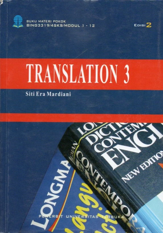 Cover Translation 3 / Siti Era Mardiani