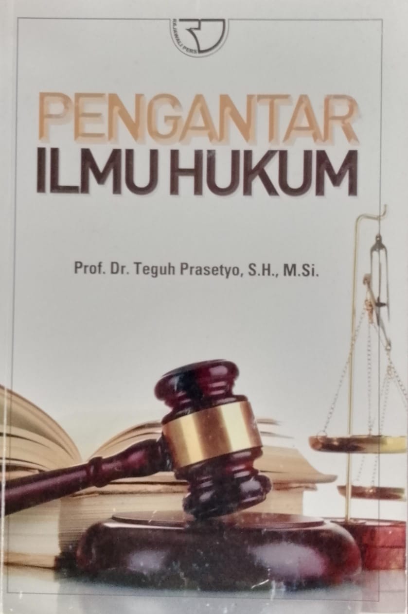 Cover Pengantar ilmu hukum / Prof. Dr. Teguh Prasetyo, S.H., M.Si.