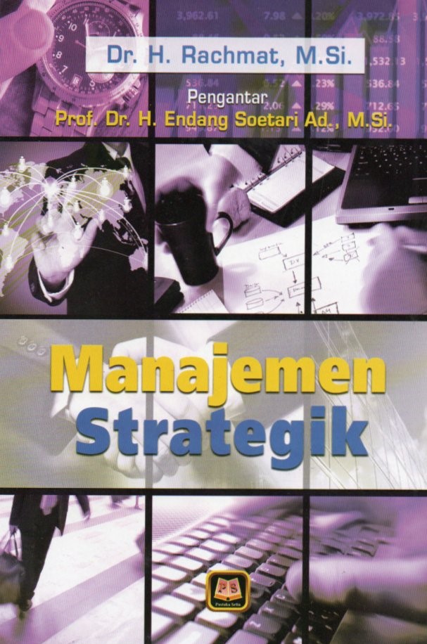 Cover Manajemen strategik / Rachmat ; editor, Beni Ahmad Saebani