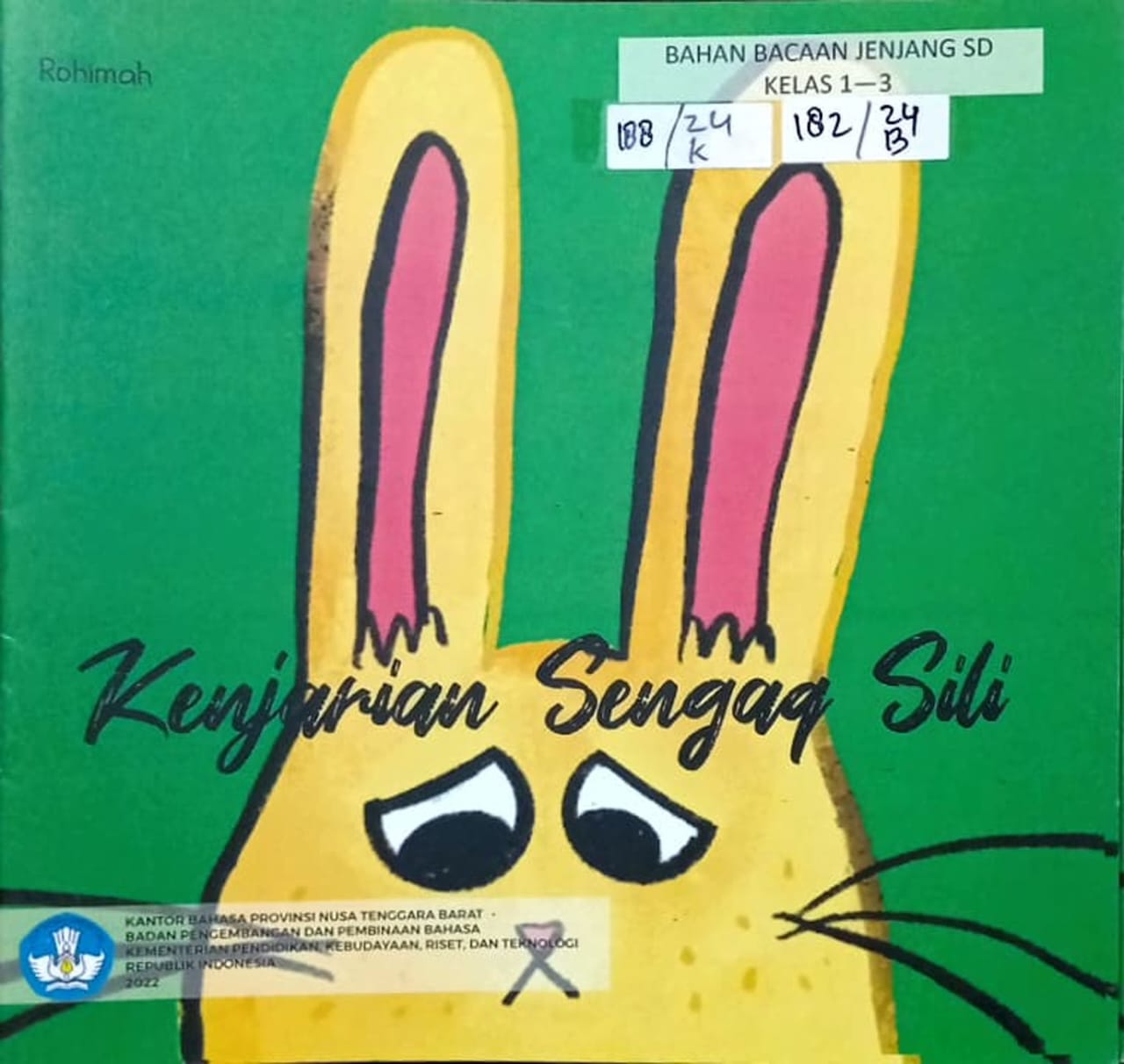Cover Kenjarian sengaq sili /  Rohiman