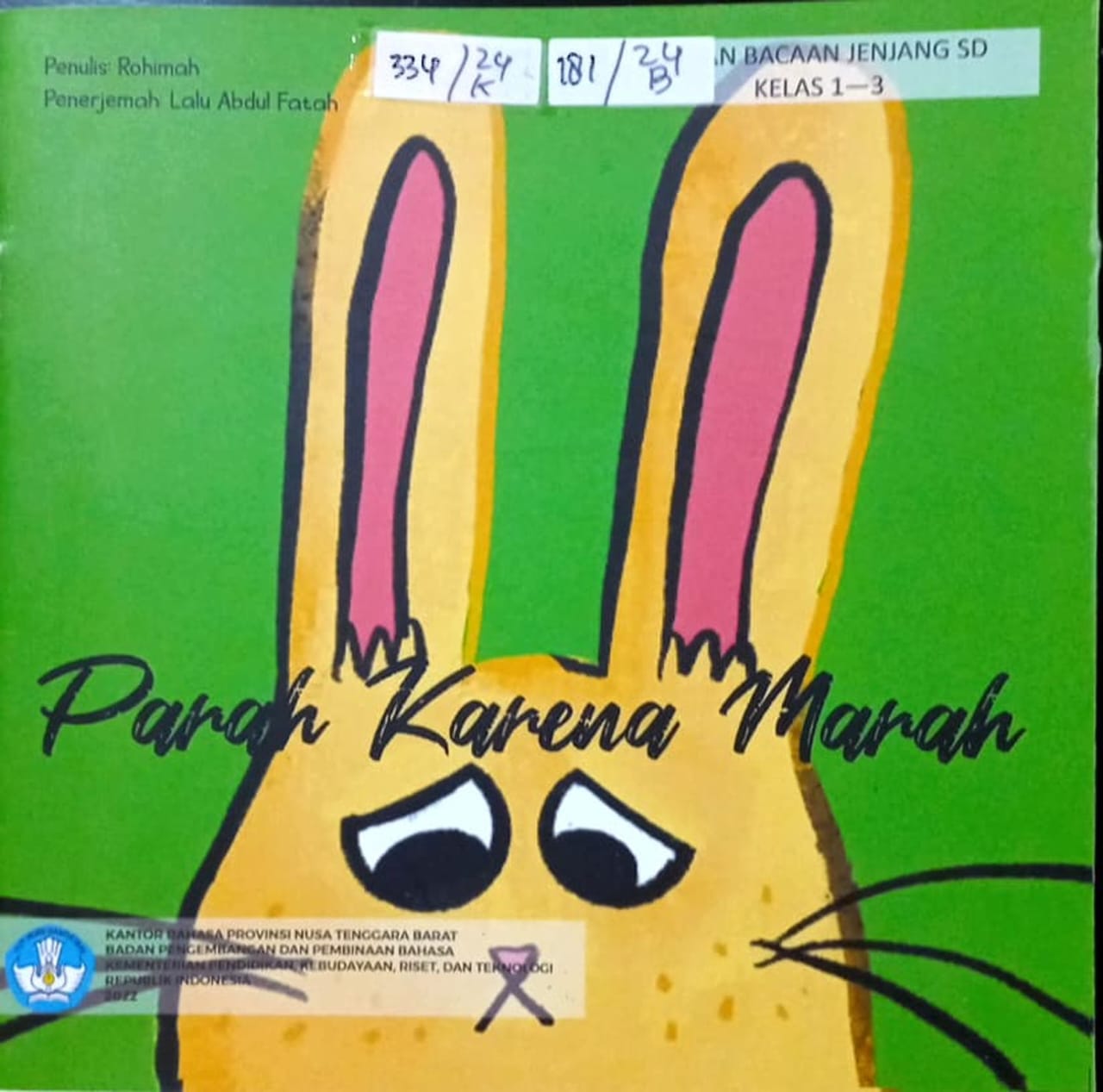Cover Parah karena marah / Rohimah
