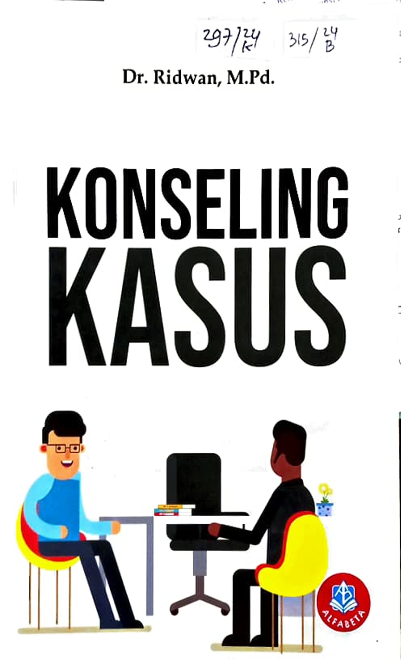 Cover Konseling Kasus / Dr. Ridwan, M.Pd