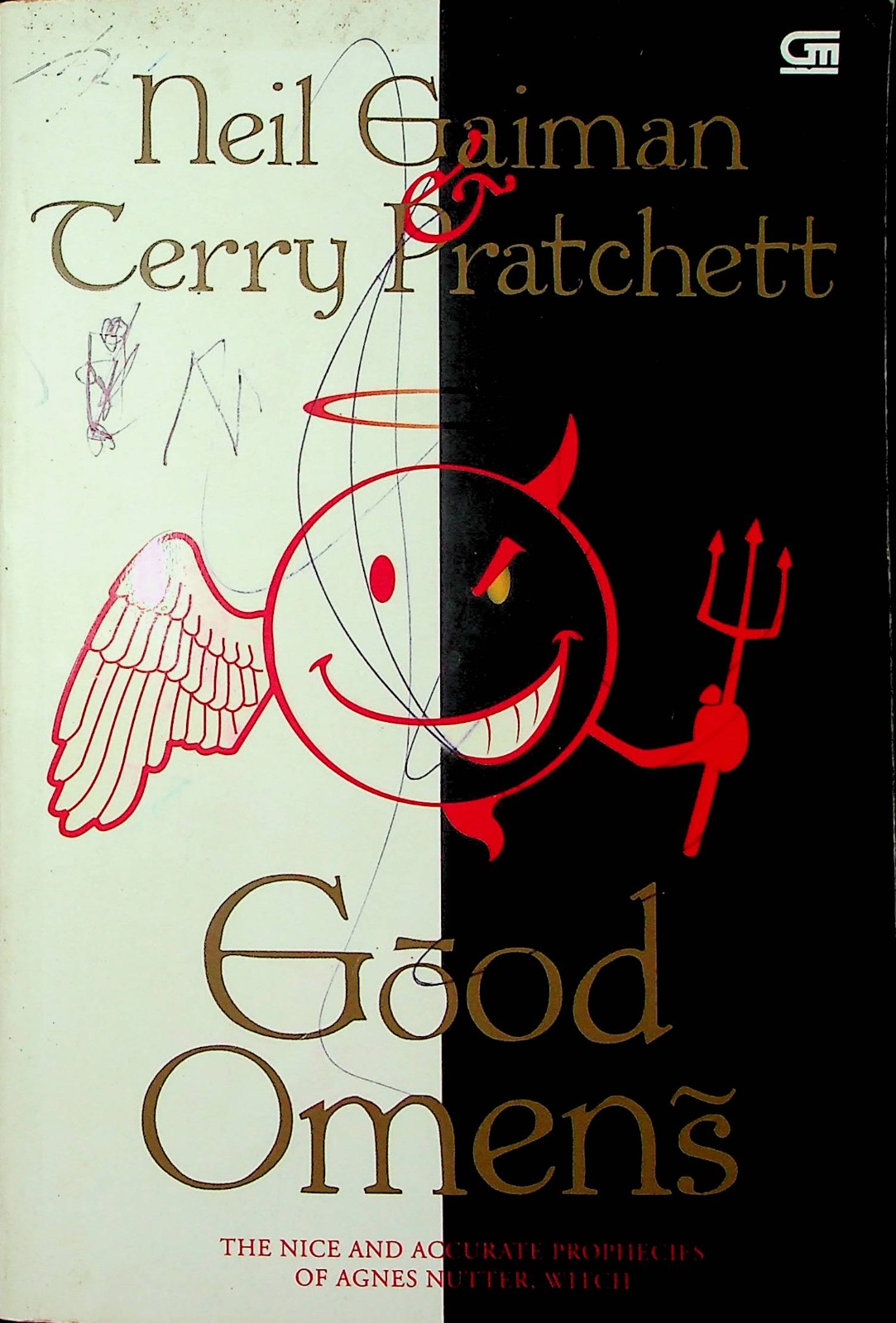 Cover Pertanda-pertanda baik / Gaiman, Neil, Terry Pratchett; Alih bahasa, Lulu Wijaya