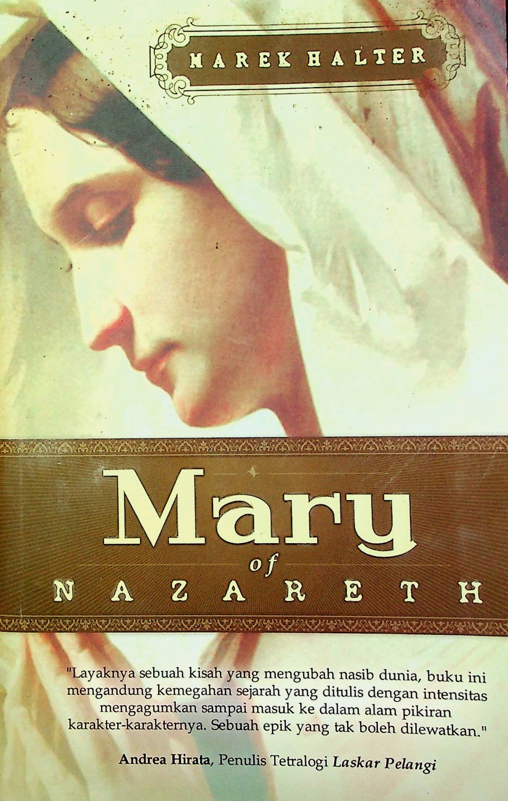 Cover Mary of nazareth / Halter, Marek; Penerjemah, Rini Nurul Badariah; Penyunting, Widjan F
