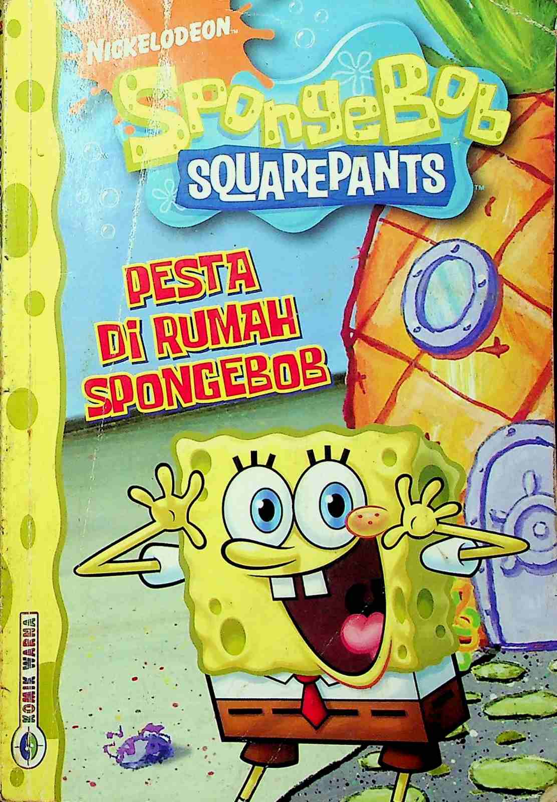 Cover Spongebob squarepants :  Pesta di rumah spongebob