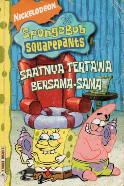 Cover Spongebob squarepants :  saatnya tertawa bersama-sama